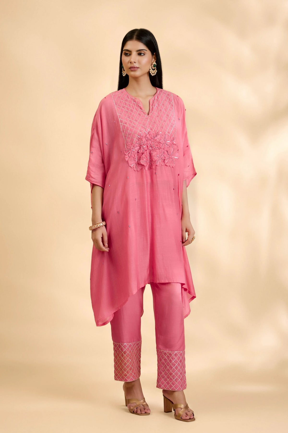 Surkhi Kaftan Tunic Set