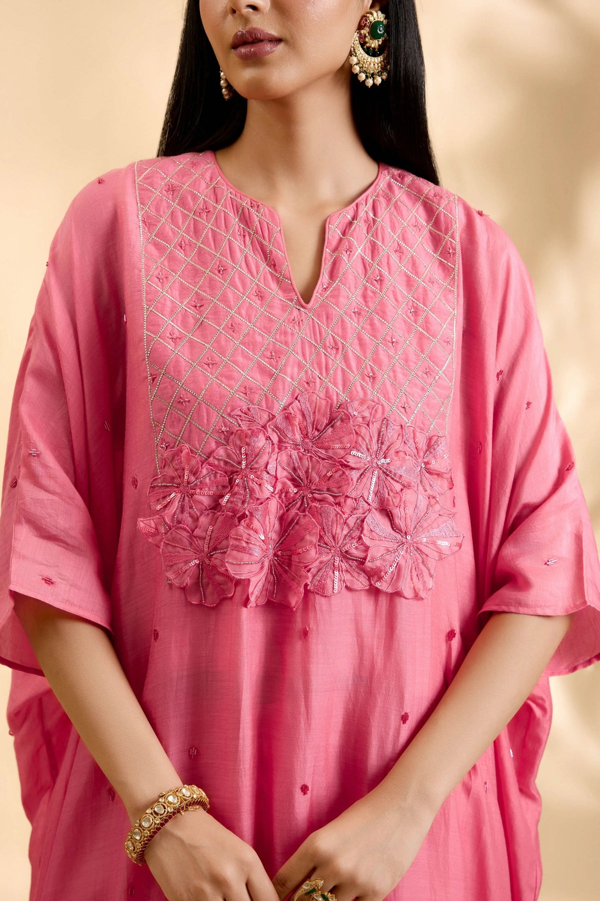 Surkhi Kaftan Tunic Set