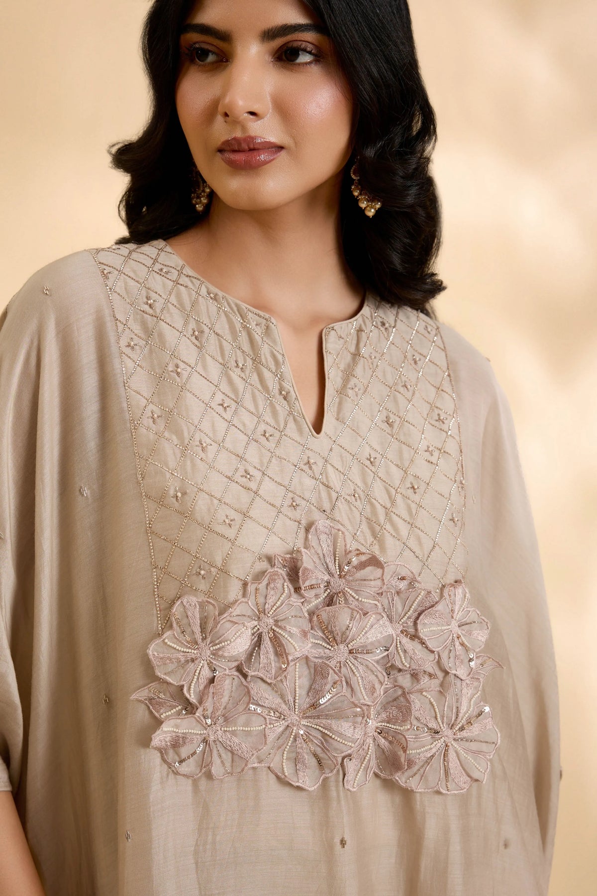 Chandan Kaftan Tunic Set