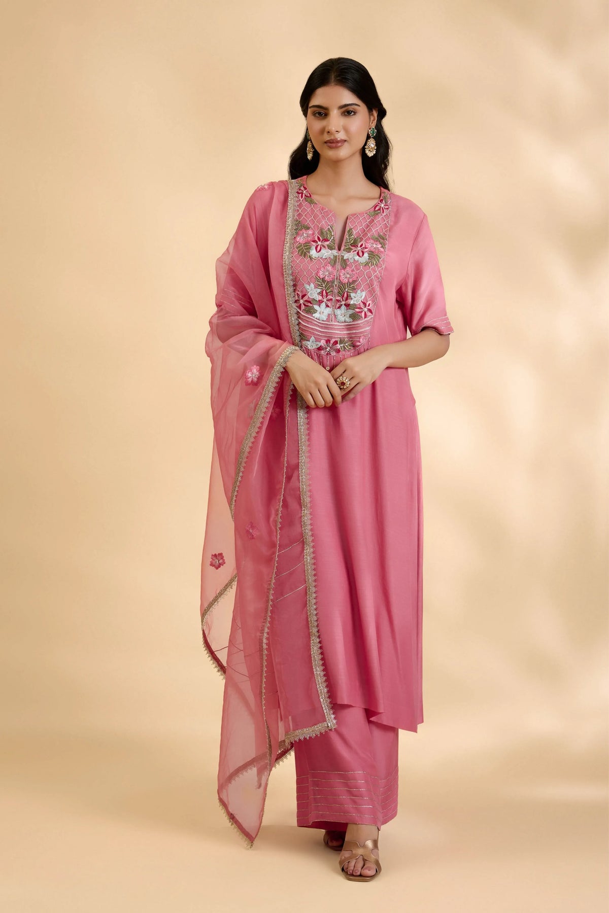 Surkhi Kaashi Kurta Set