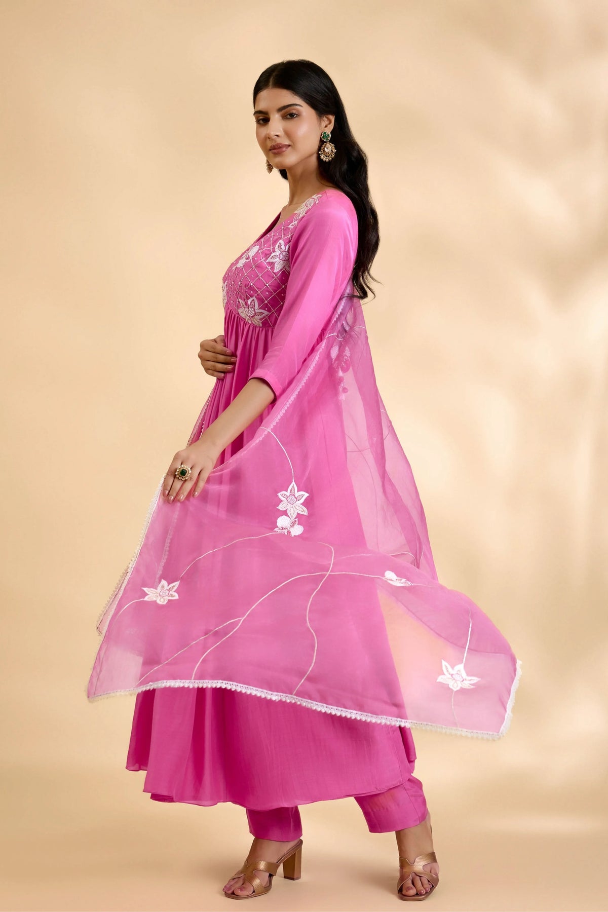 Rani Nargis Anarkali Set