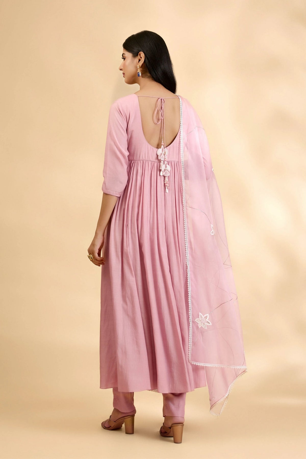 Rose Nargis Anarkali Set
