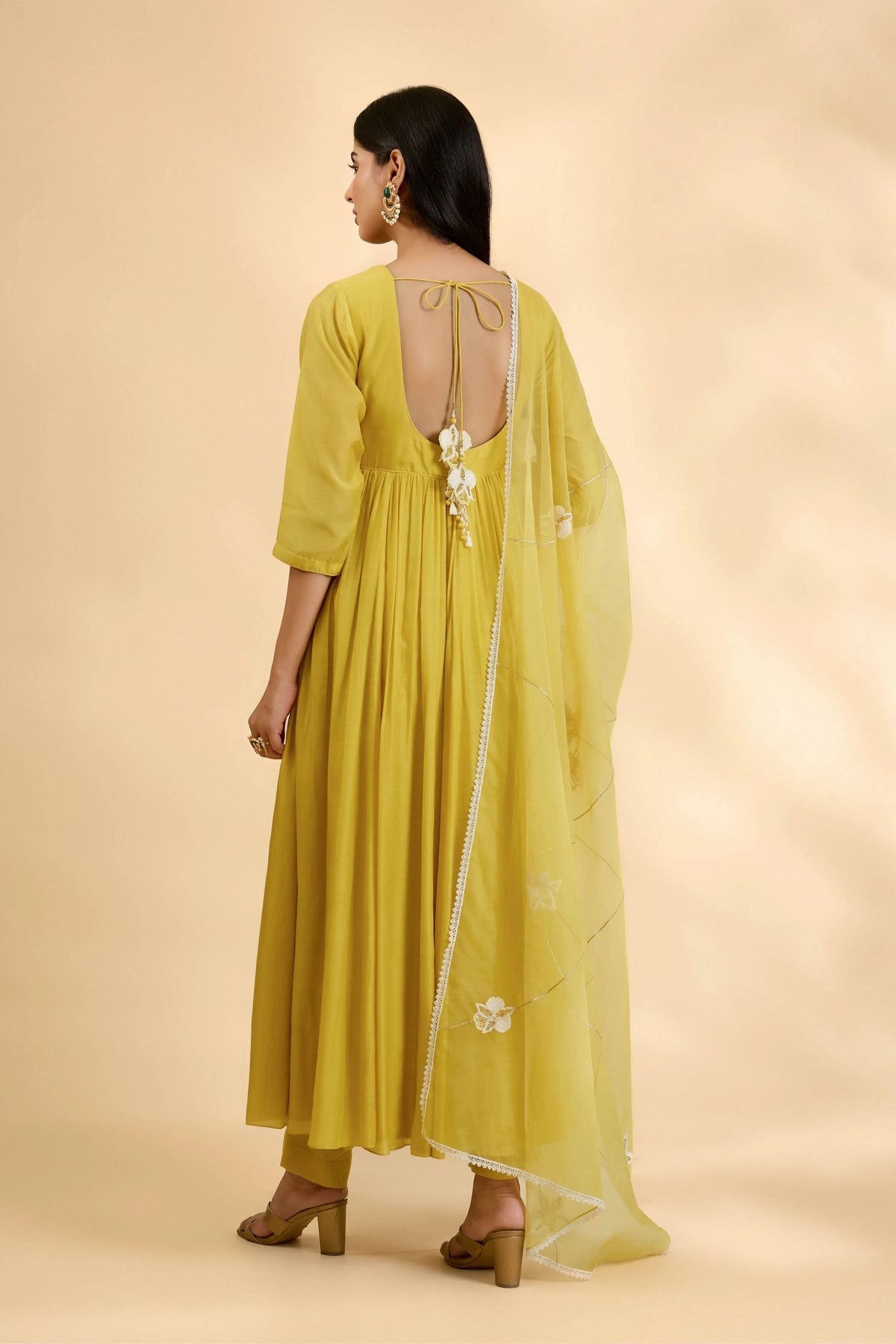 Kesar Nargis Anarkali Set