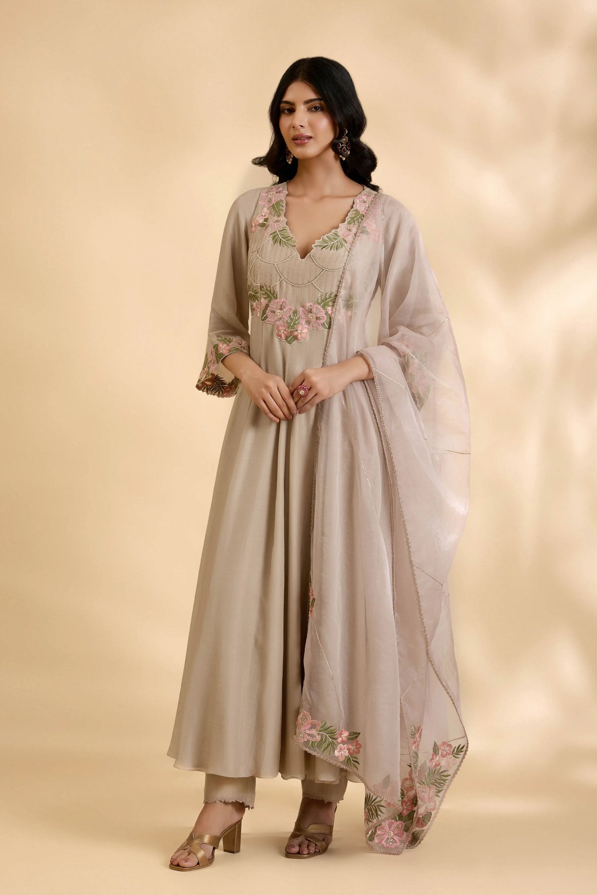Chandan Ruksar Anarkali Set