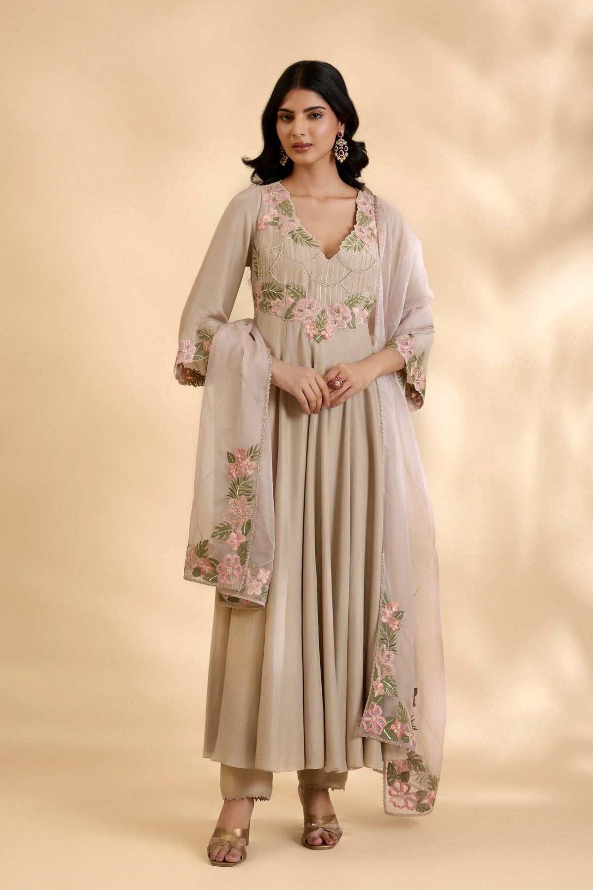 Chandan Ruksar Anarkali Set