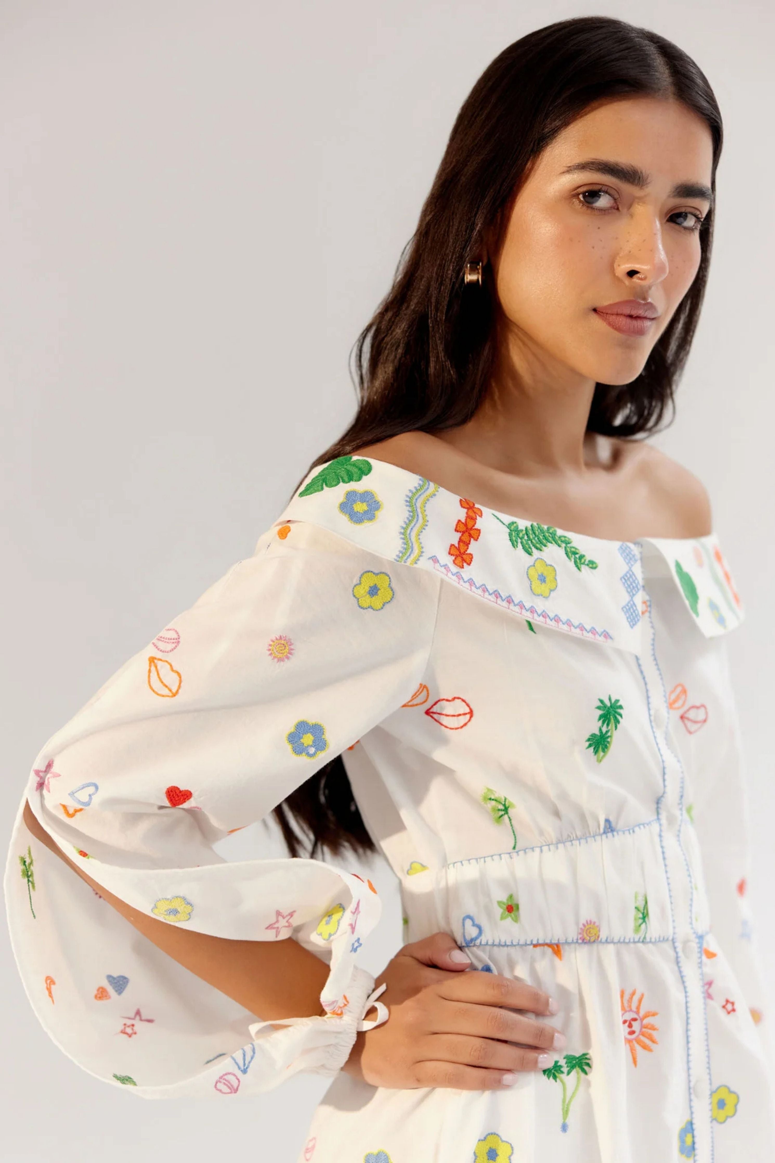 White Sage Midi Dress