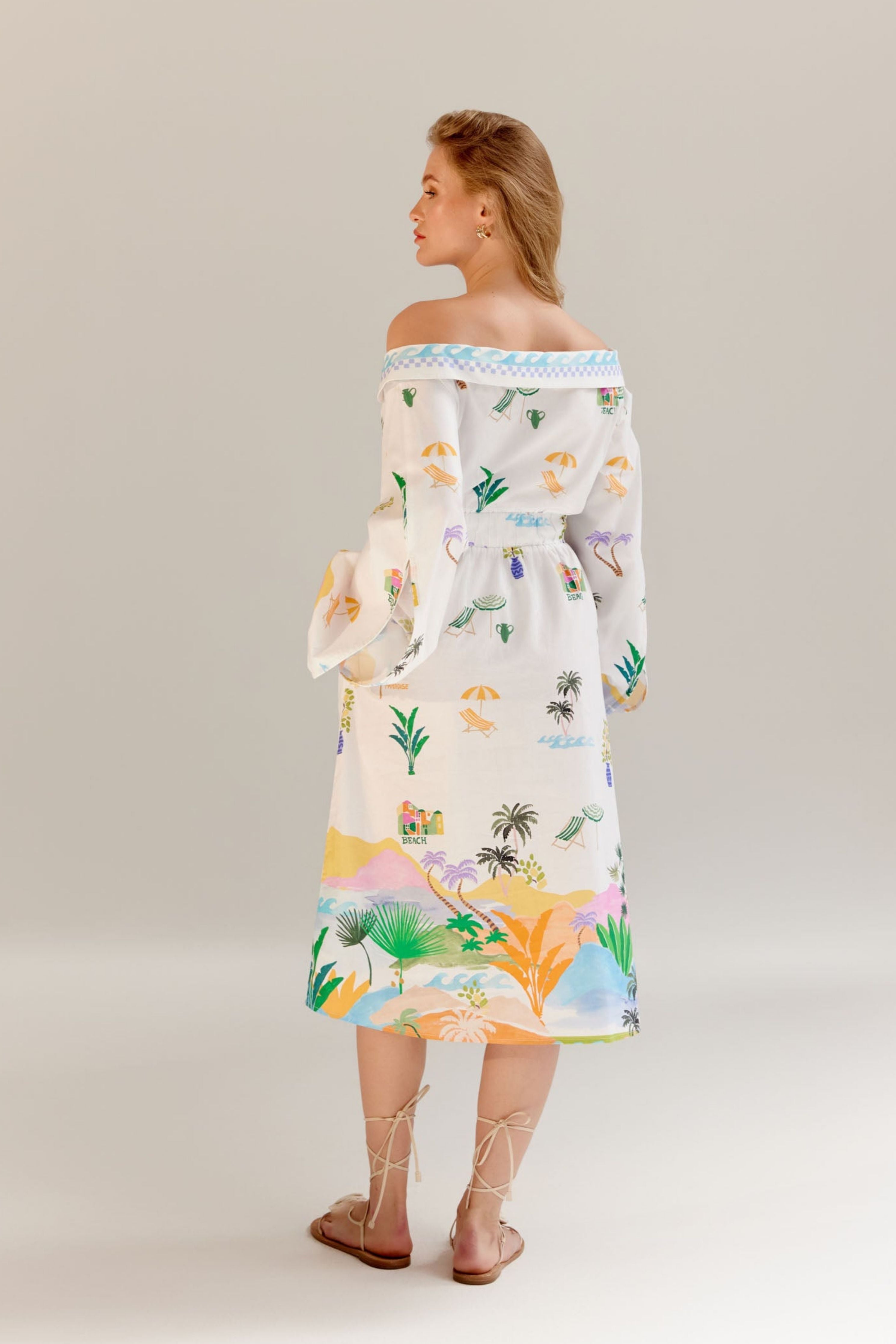 Sage Midi Dress