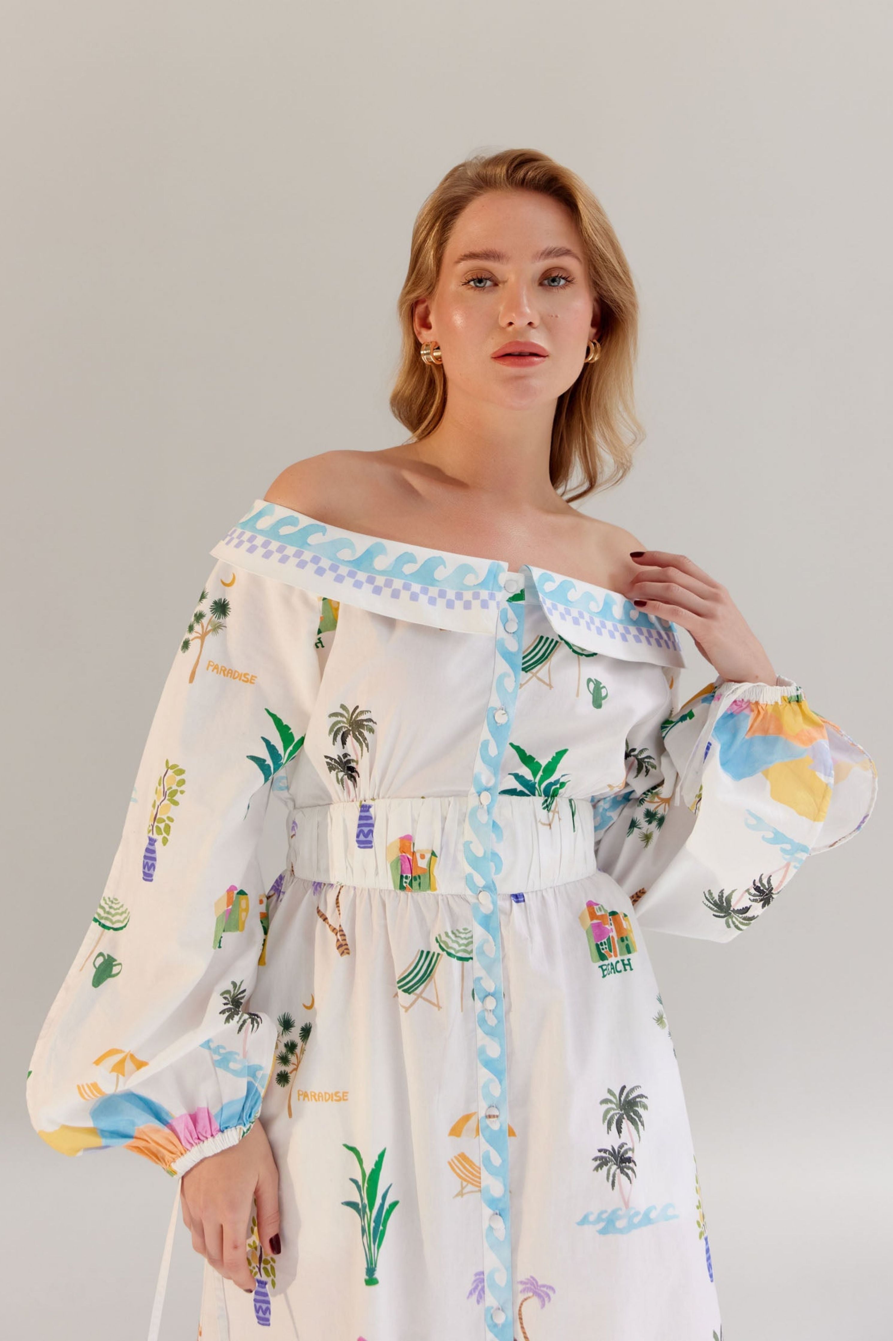 Sage Midi Dress