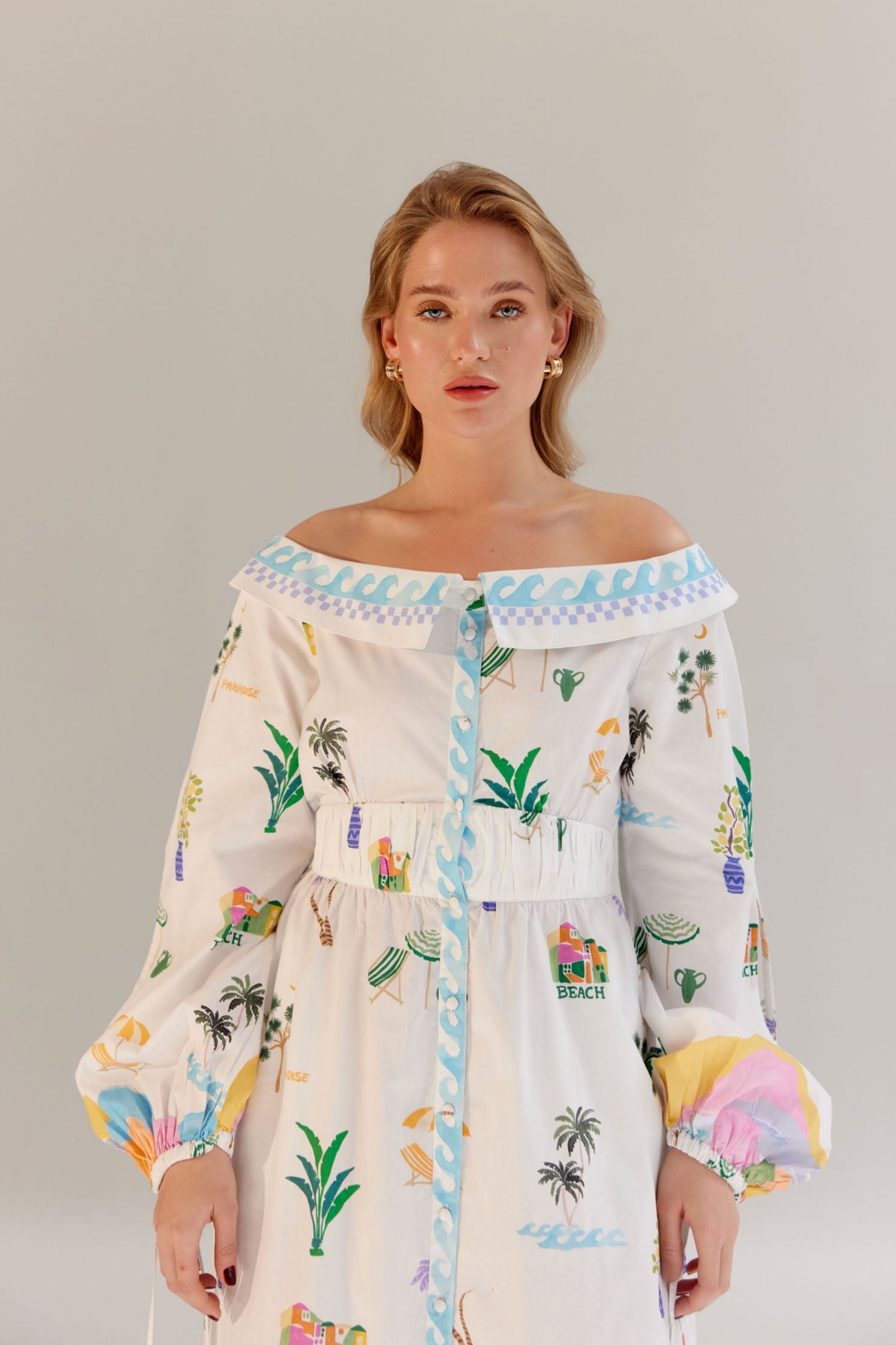 Sage Midi Dress