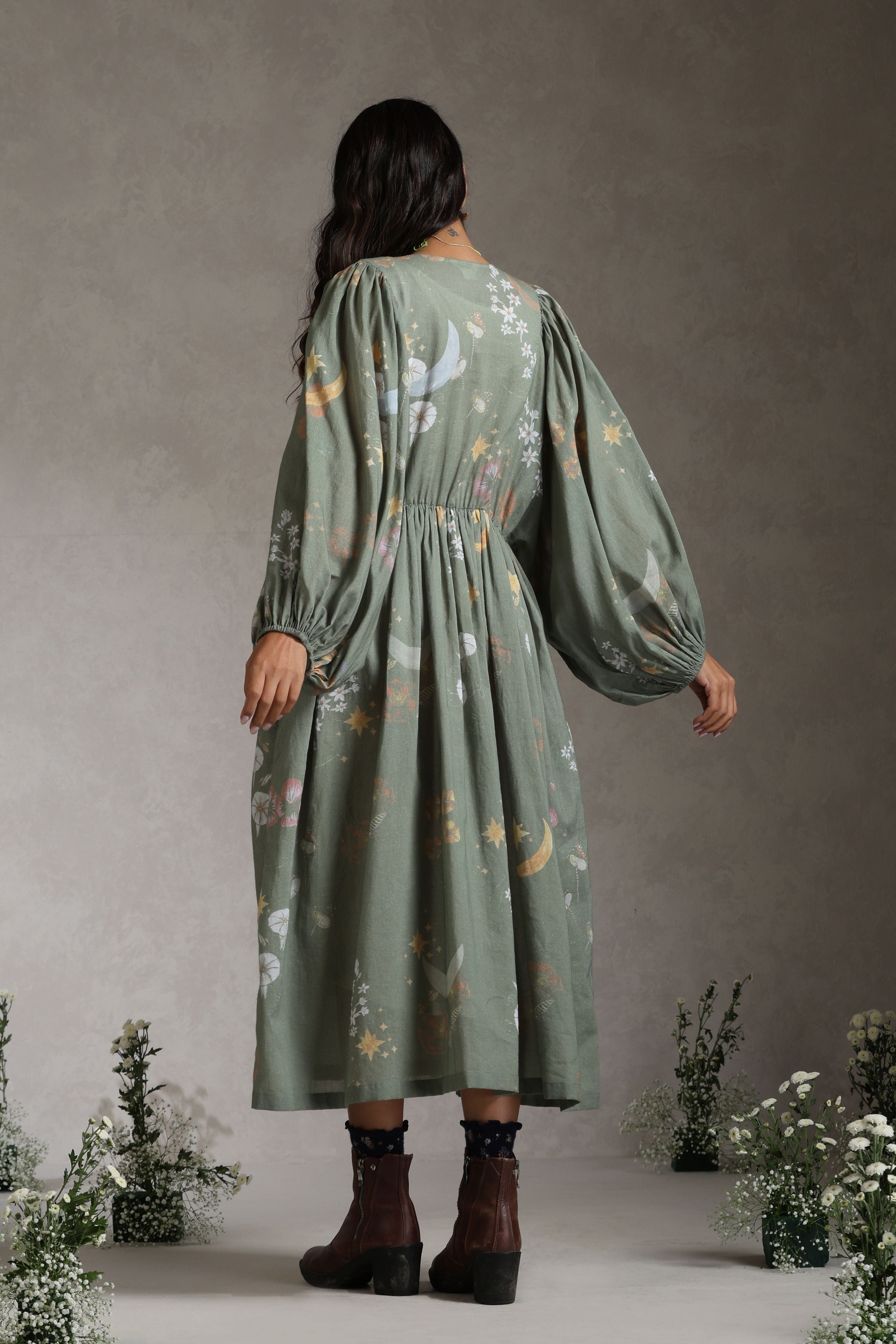 Sage Noorah Dress
