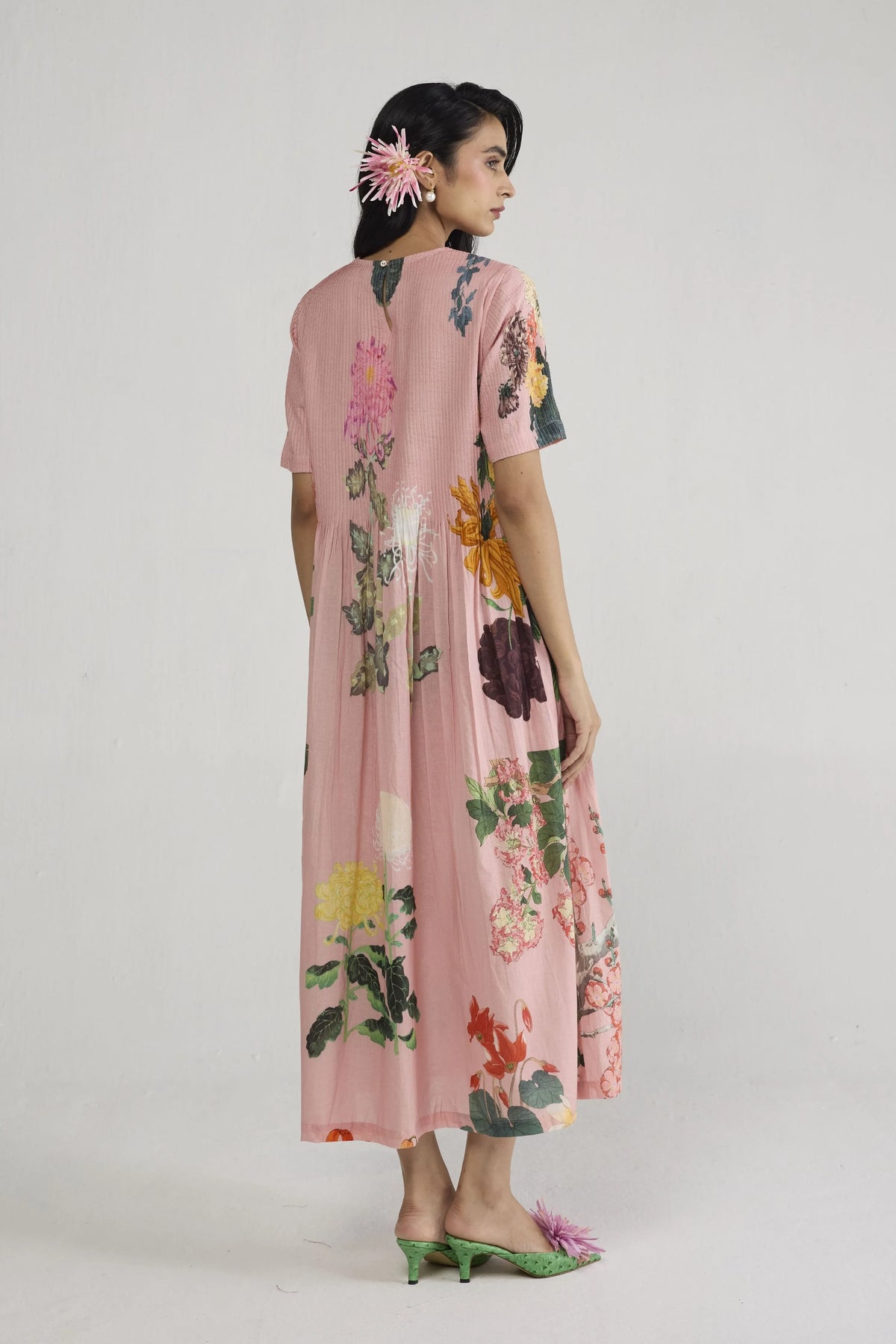 Sakura Pintucks Dress