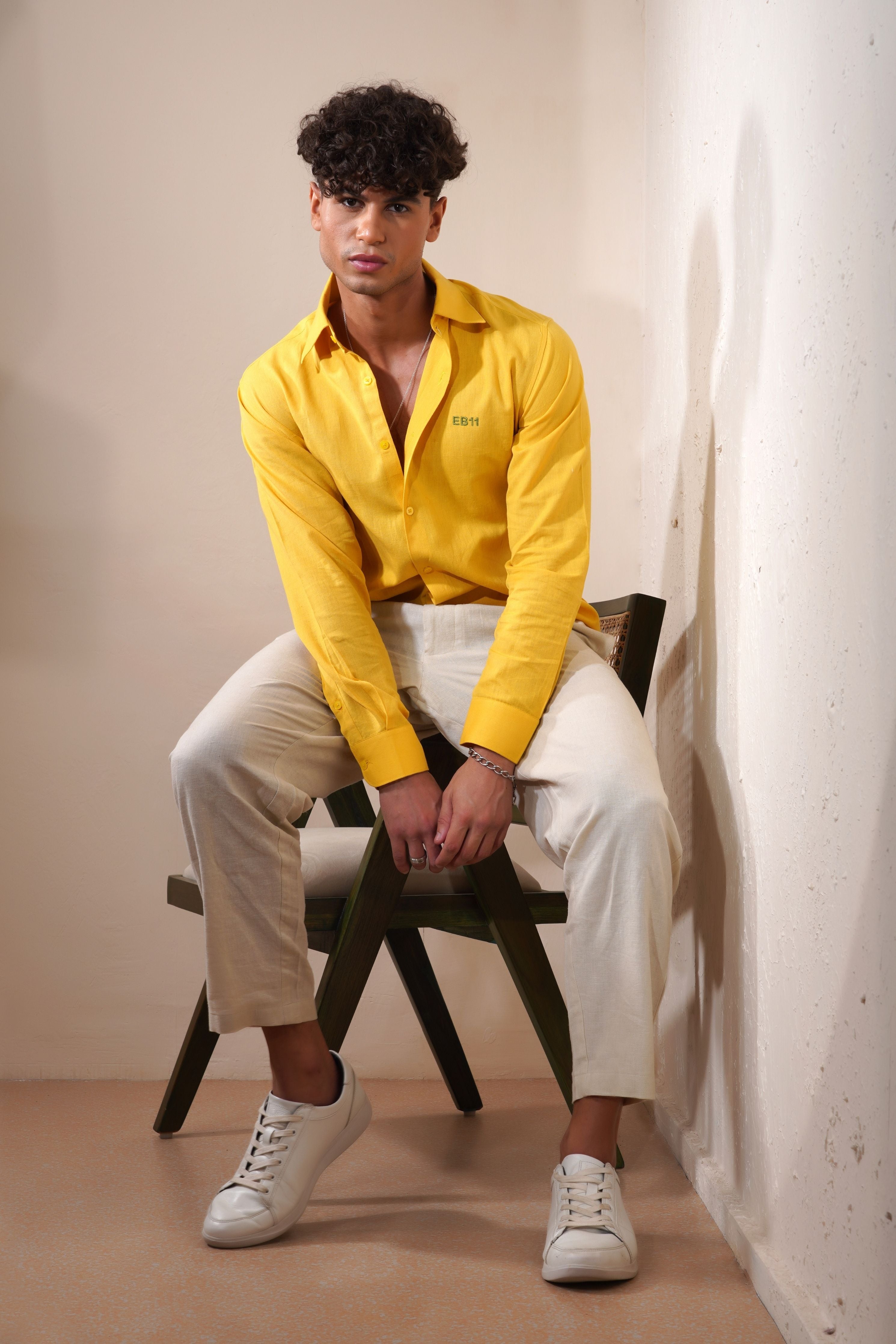 Sandalwood Linen Shirt