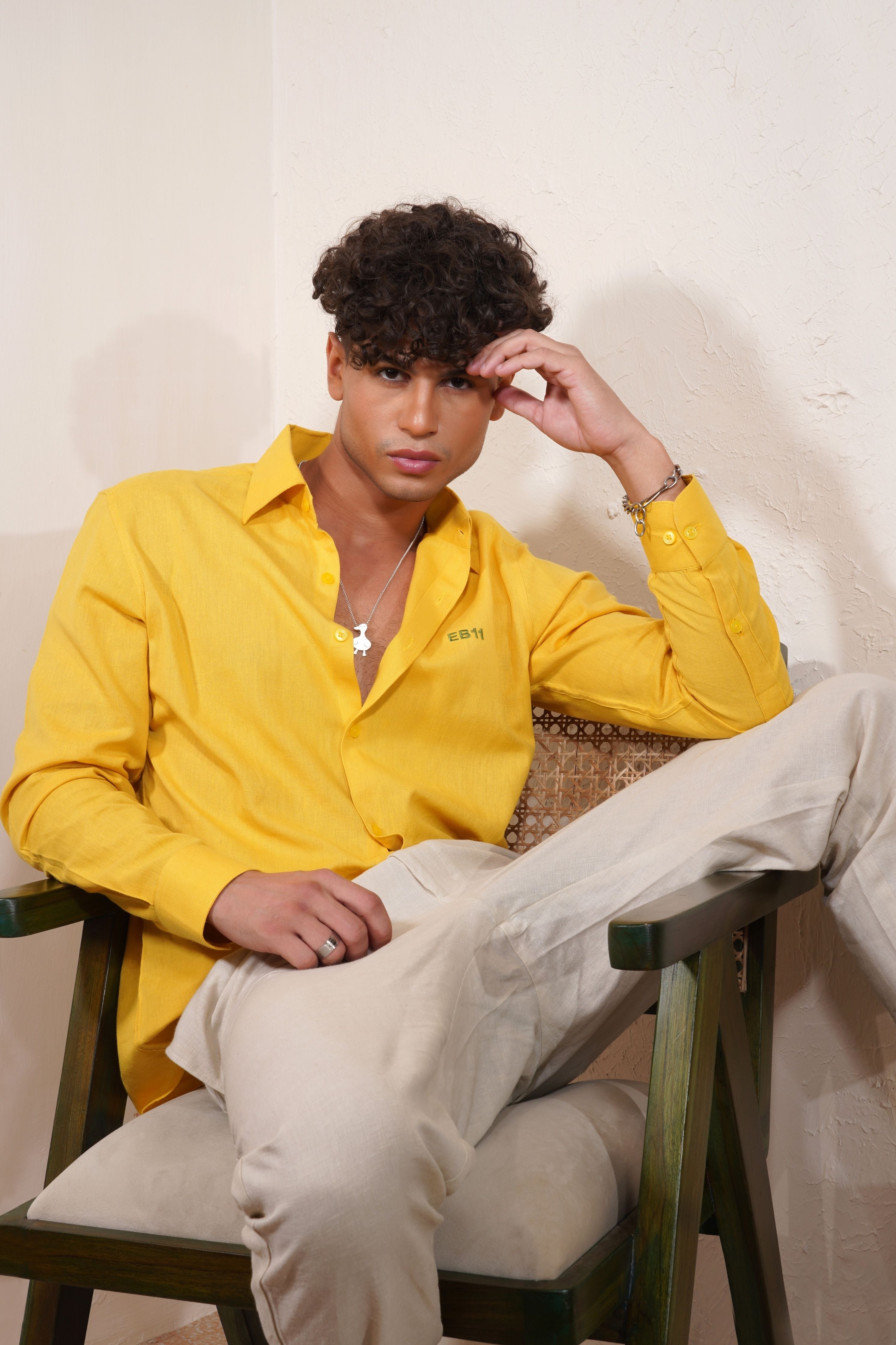 Sandalwood Linen Shirt