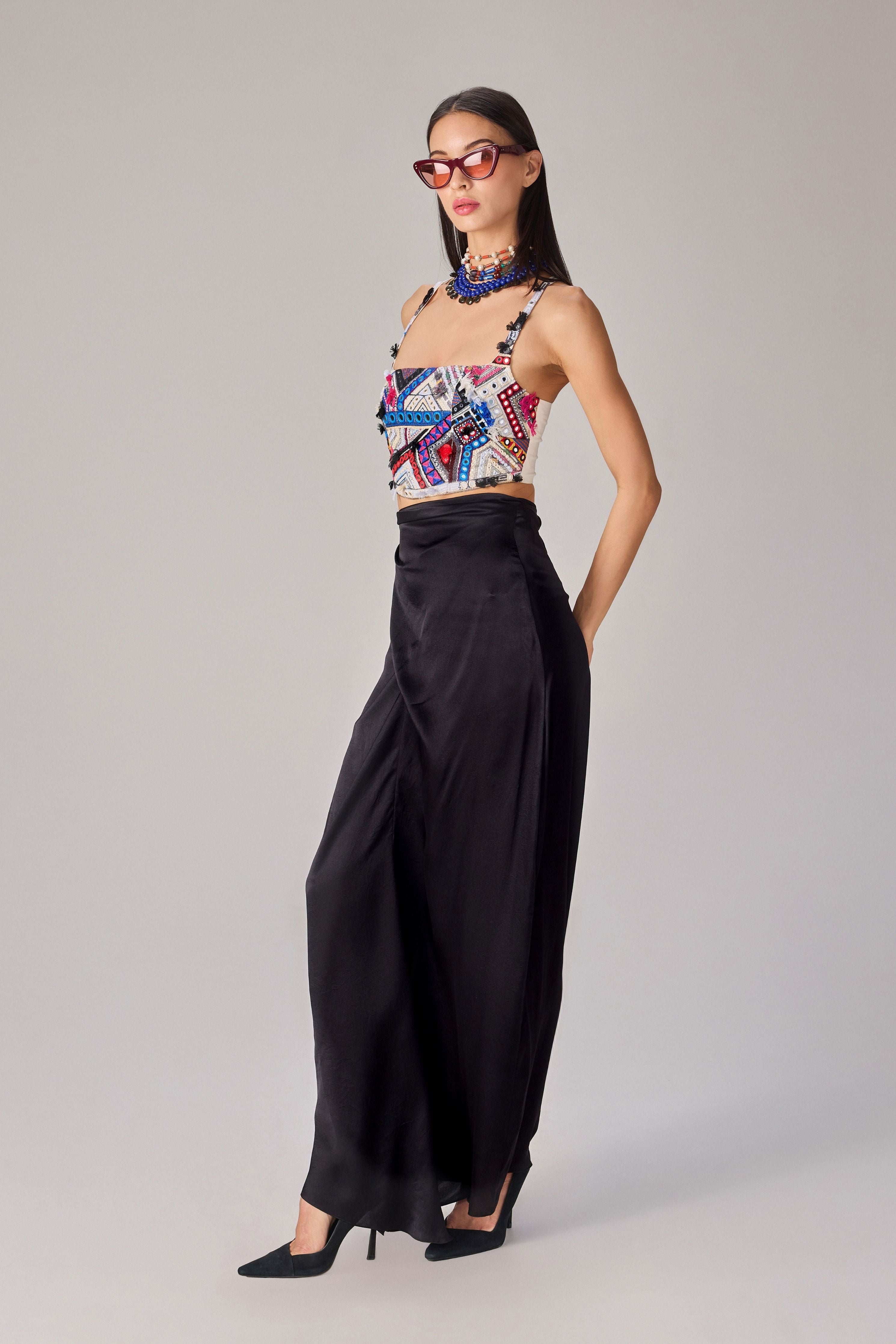 Emilia Shirt Cape Set