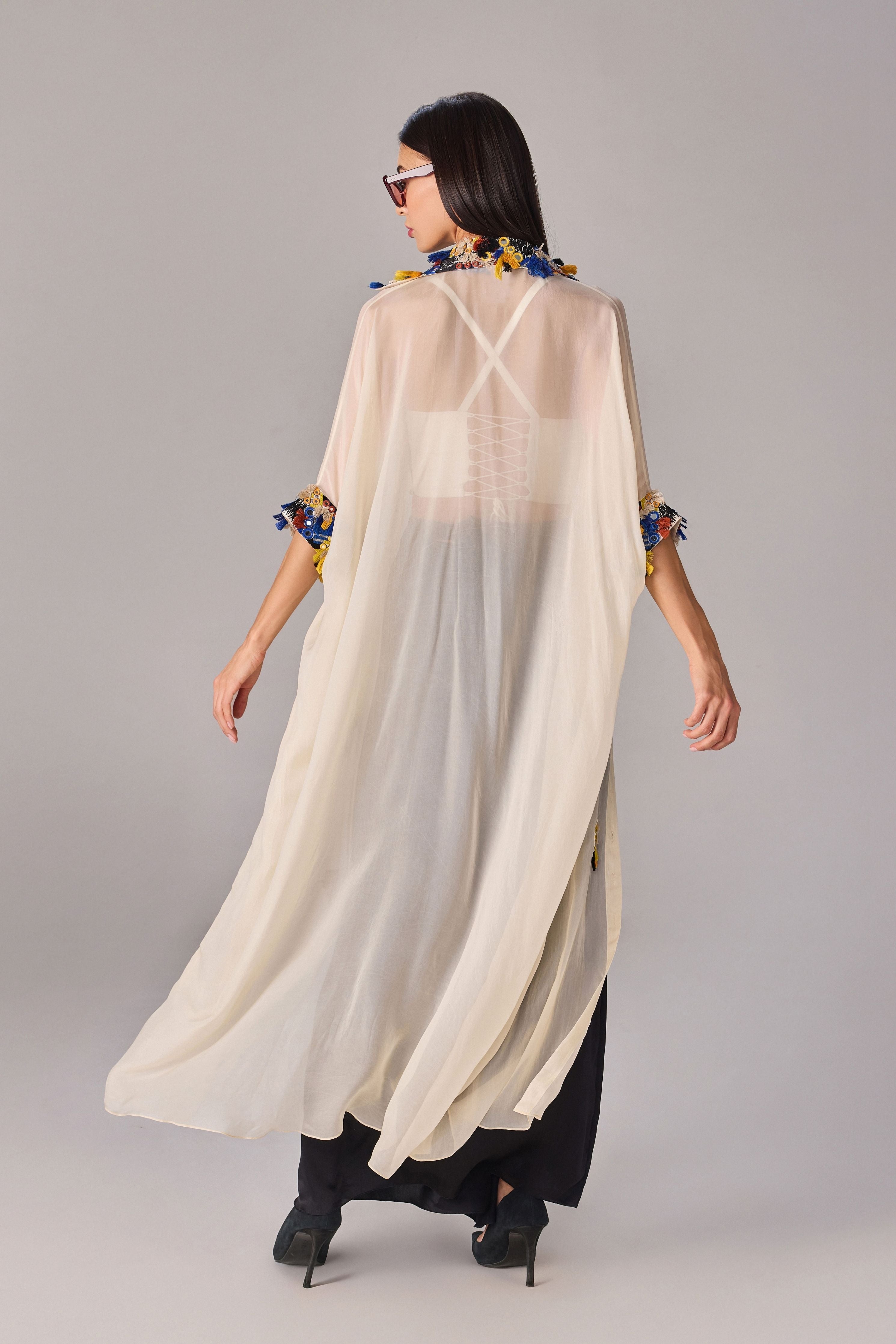 Emilia Shirt Cape Set
