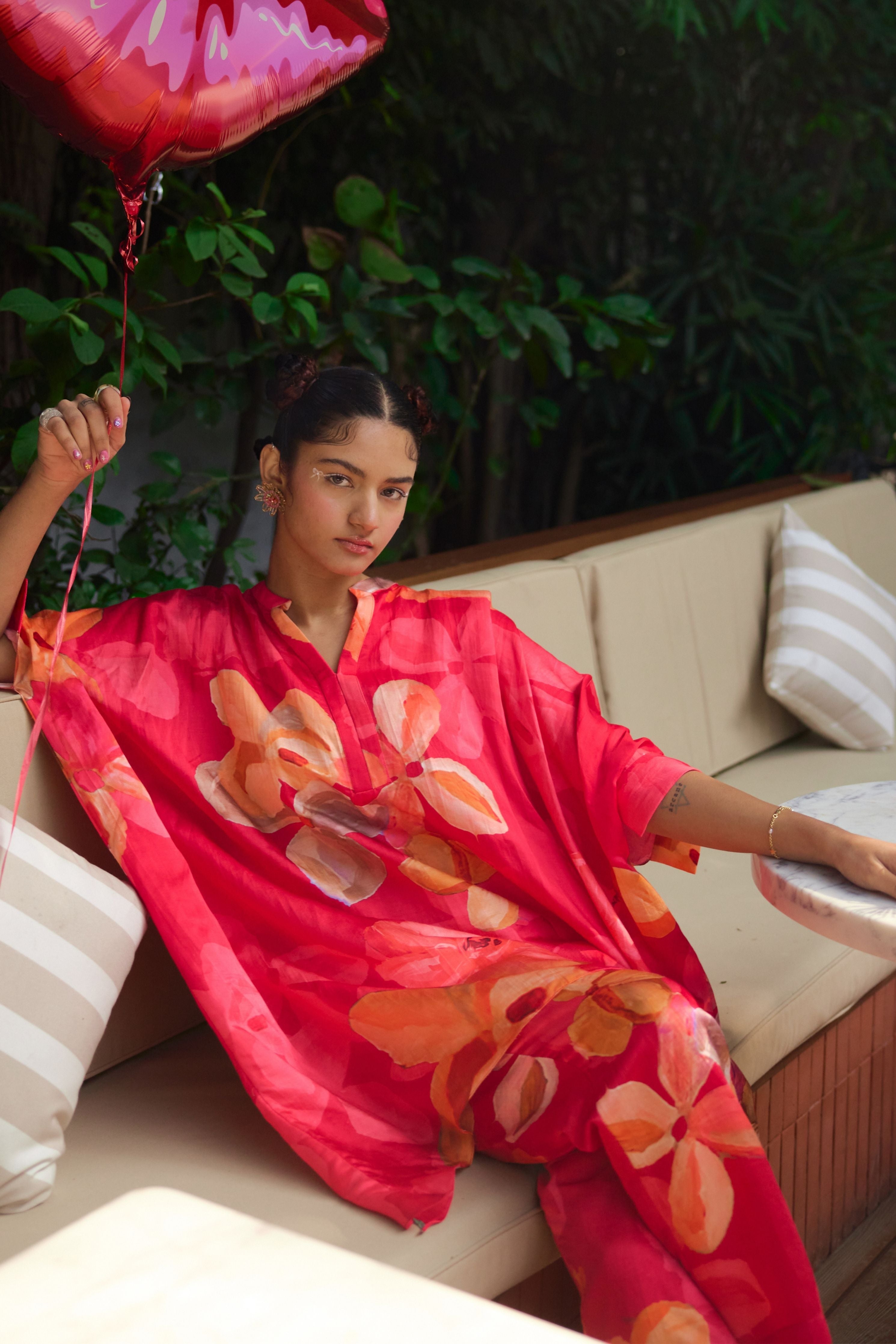 Short Kaftan set
