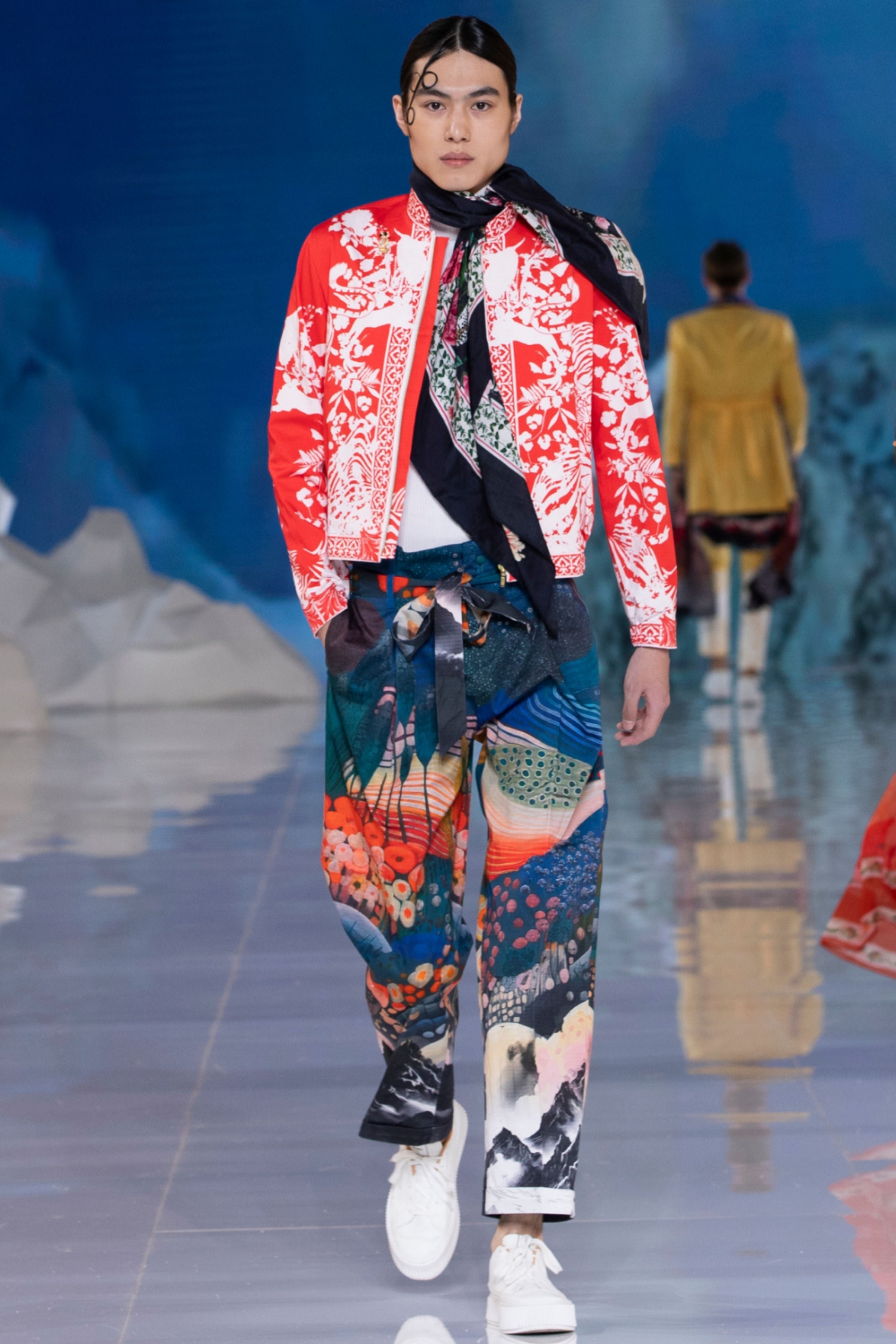 Skywalker Printed Paperbag Trousers