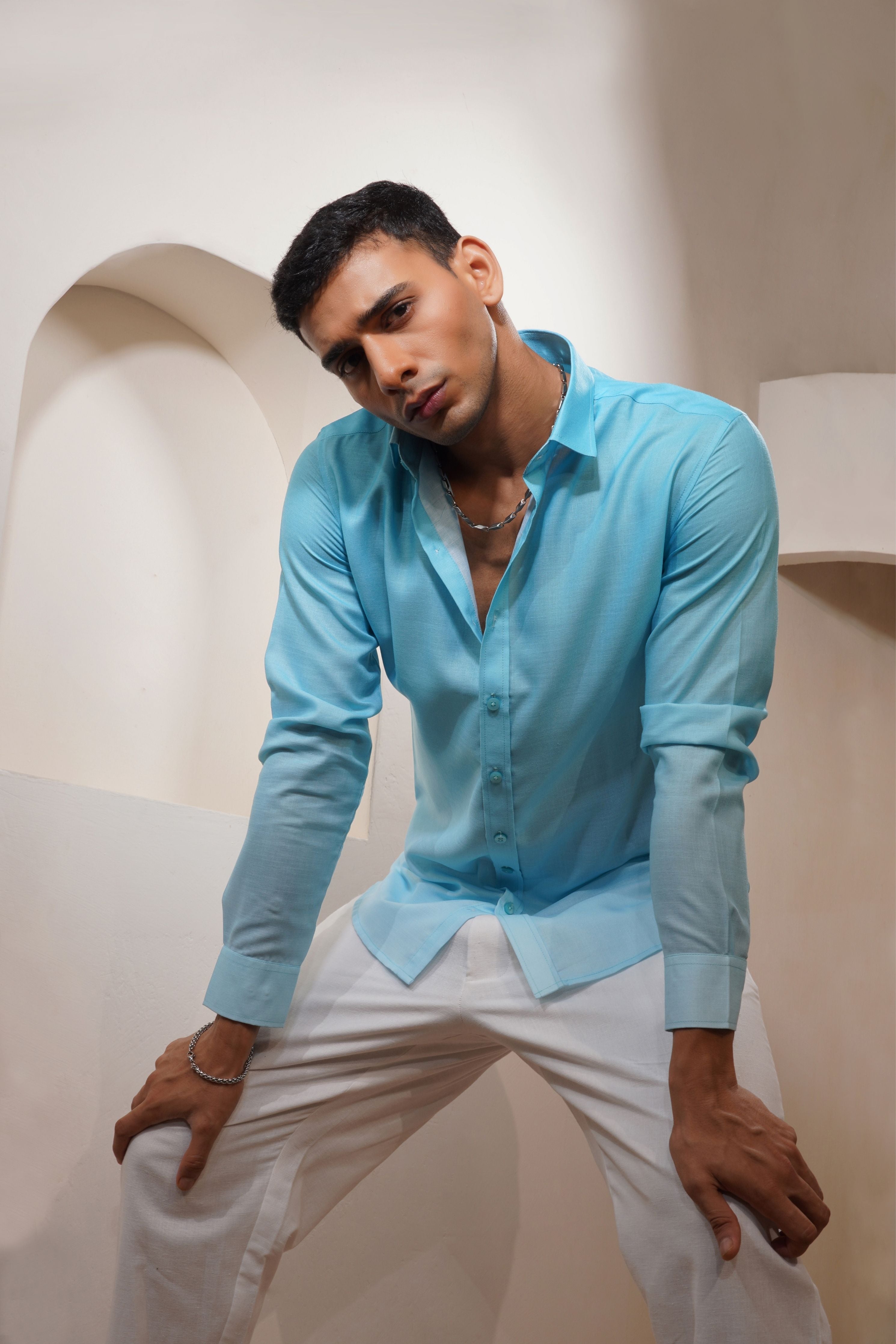 Snowcones Linen Shirt