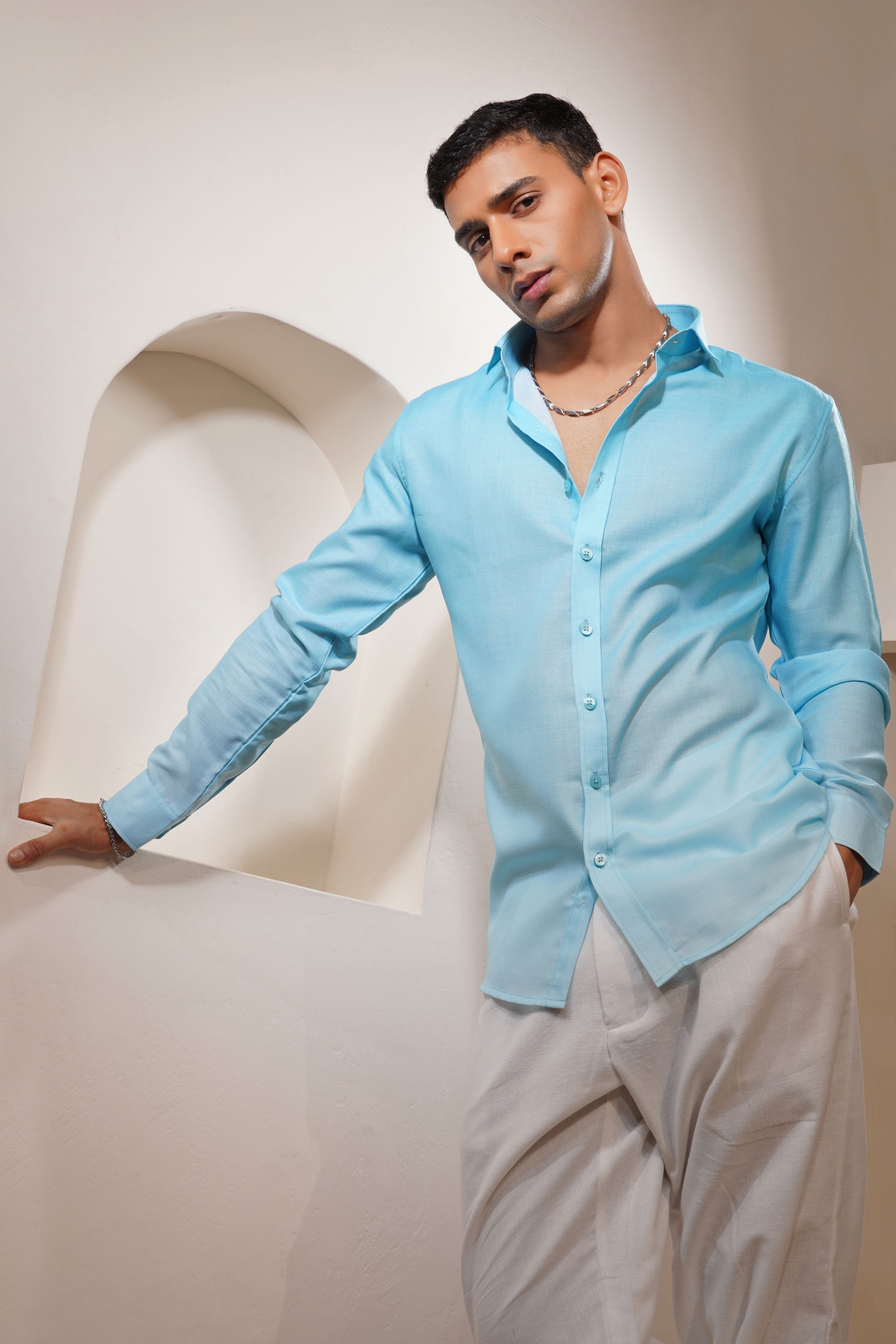 Snowcones Linen Shirt