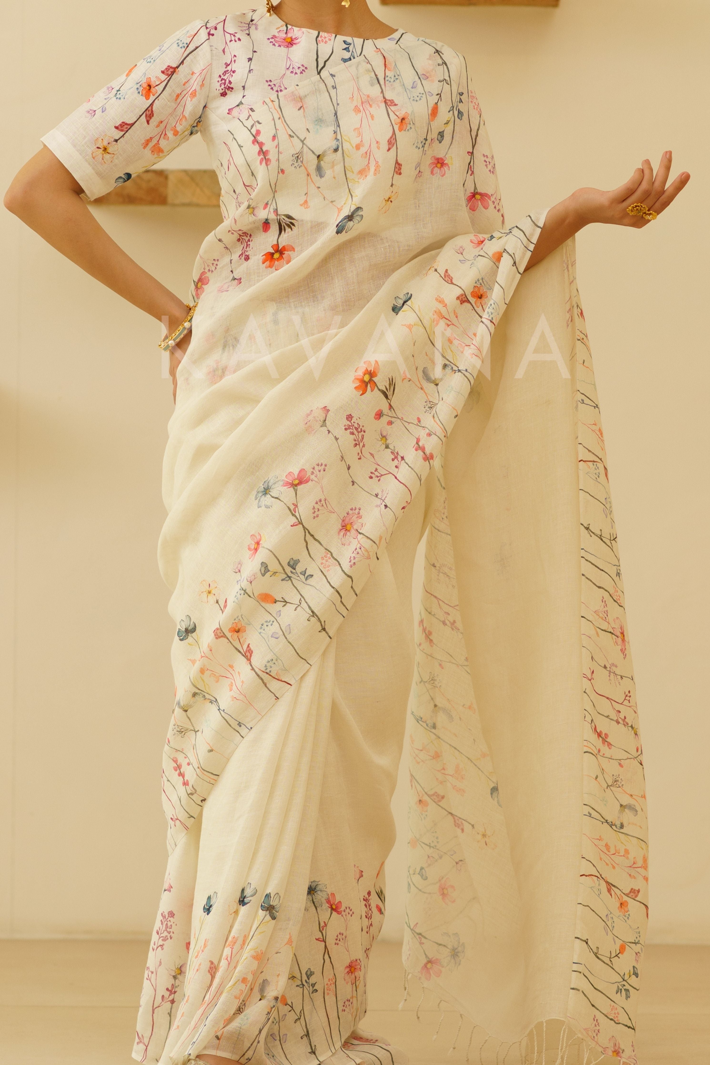 Sofi Linen Sari