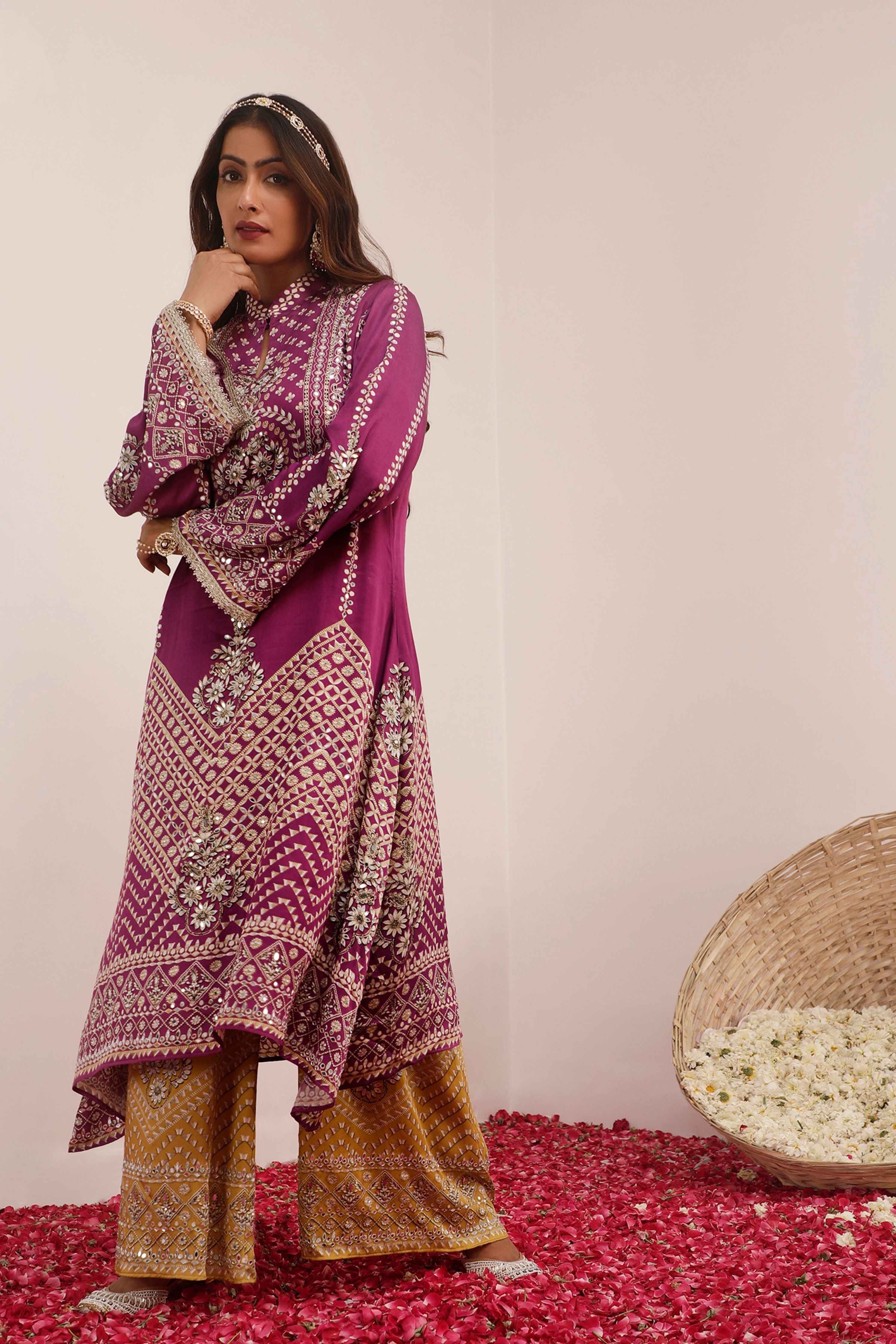Son Chidhaiya A-line Kurta Set