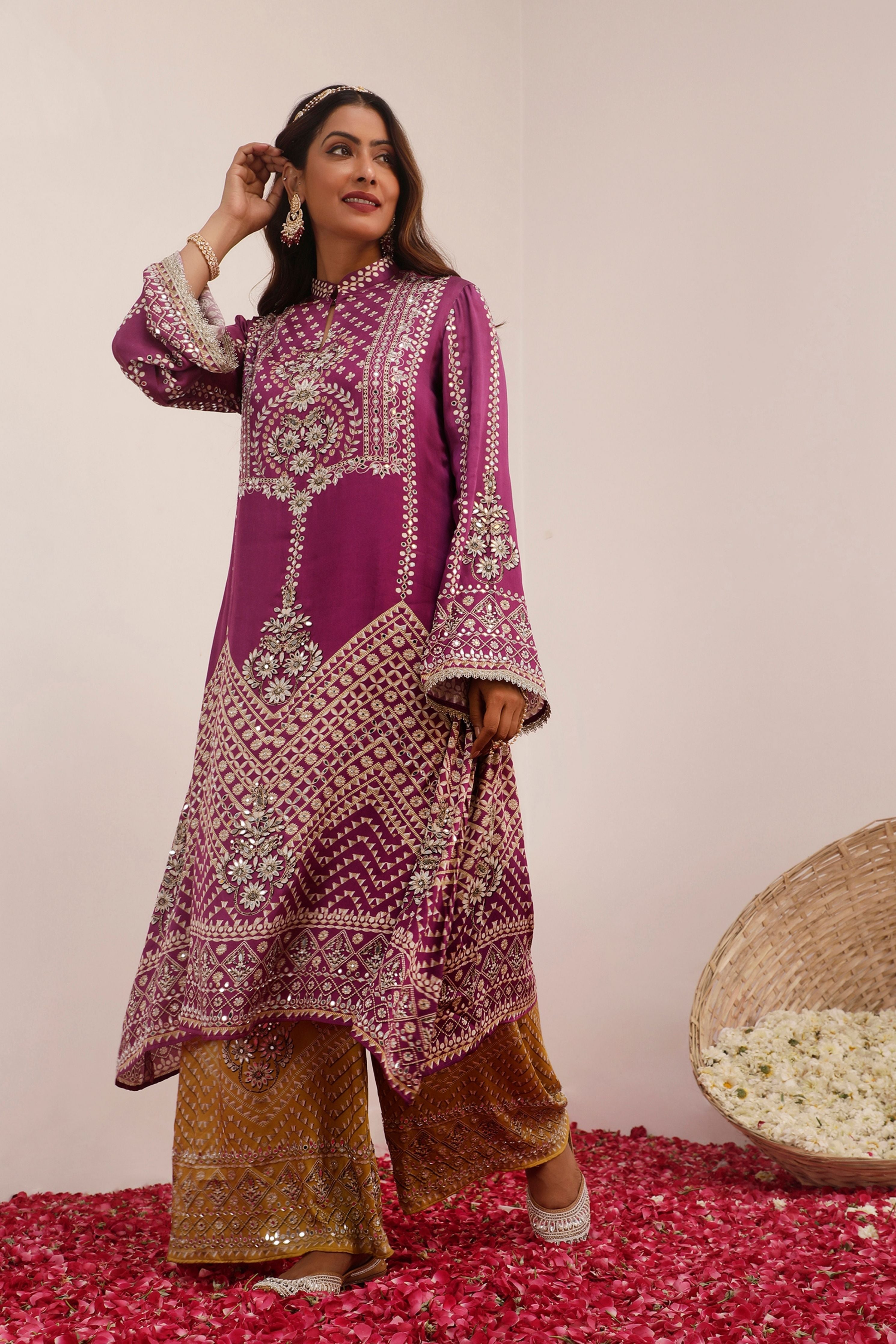 Son Chidhaiya A-line Kurta Set