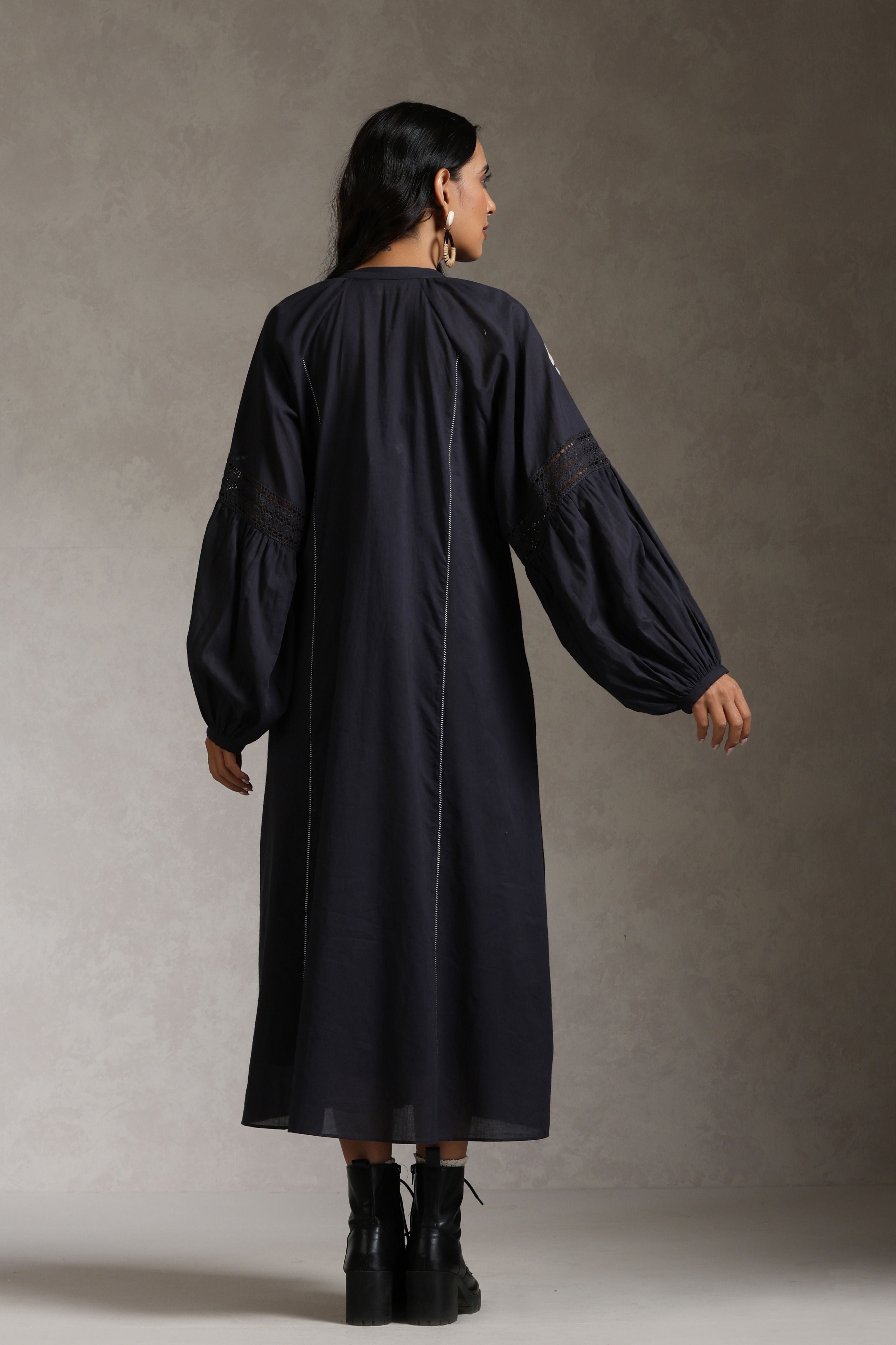 Star Peasant Dress