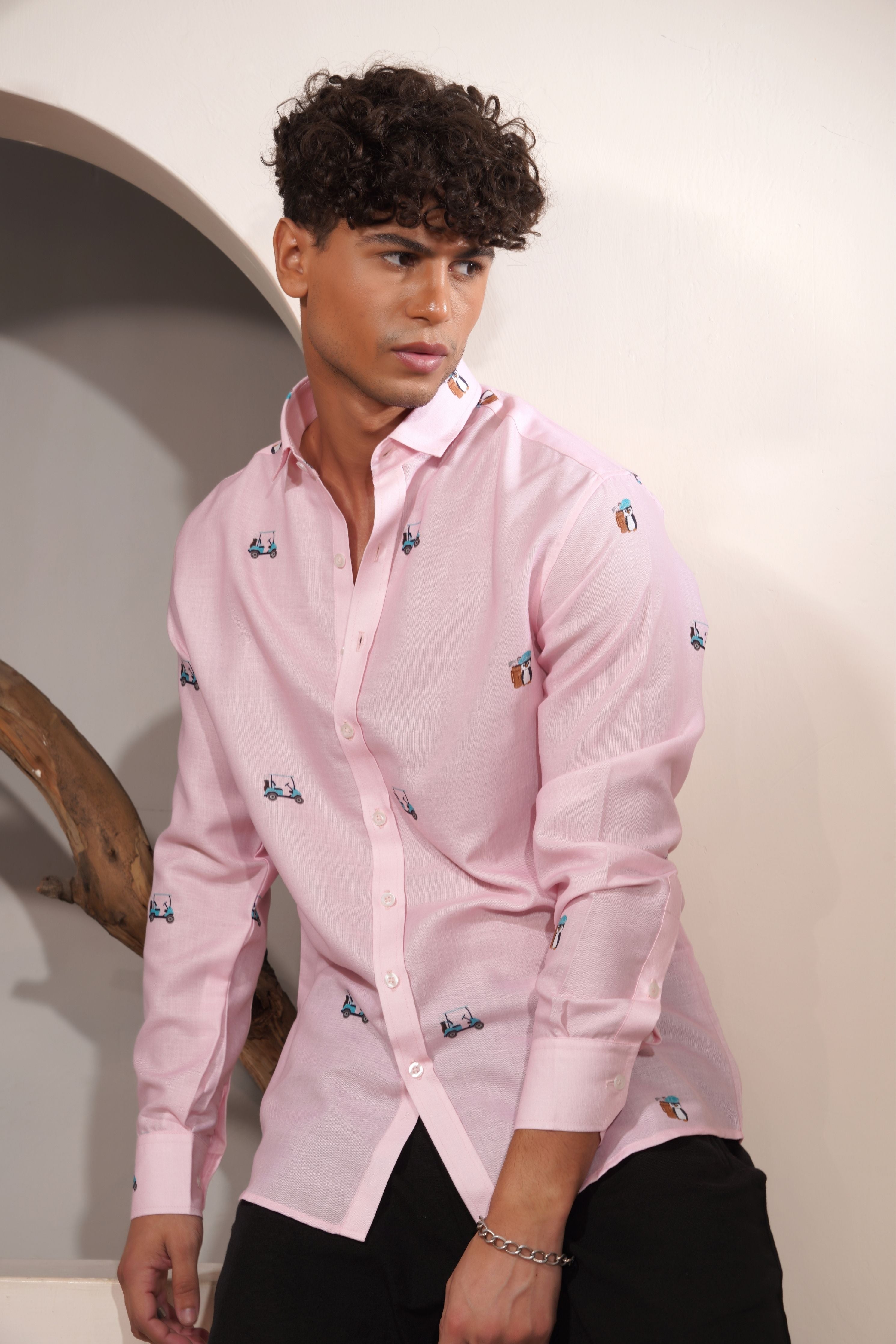 Starburst Linen Shirt