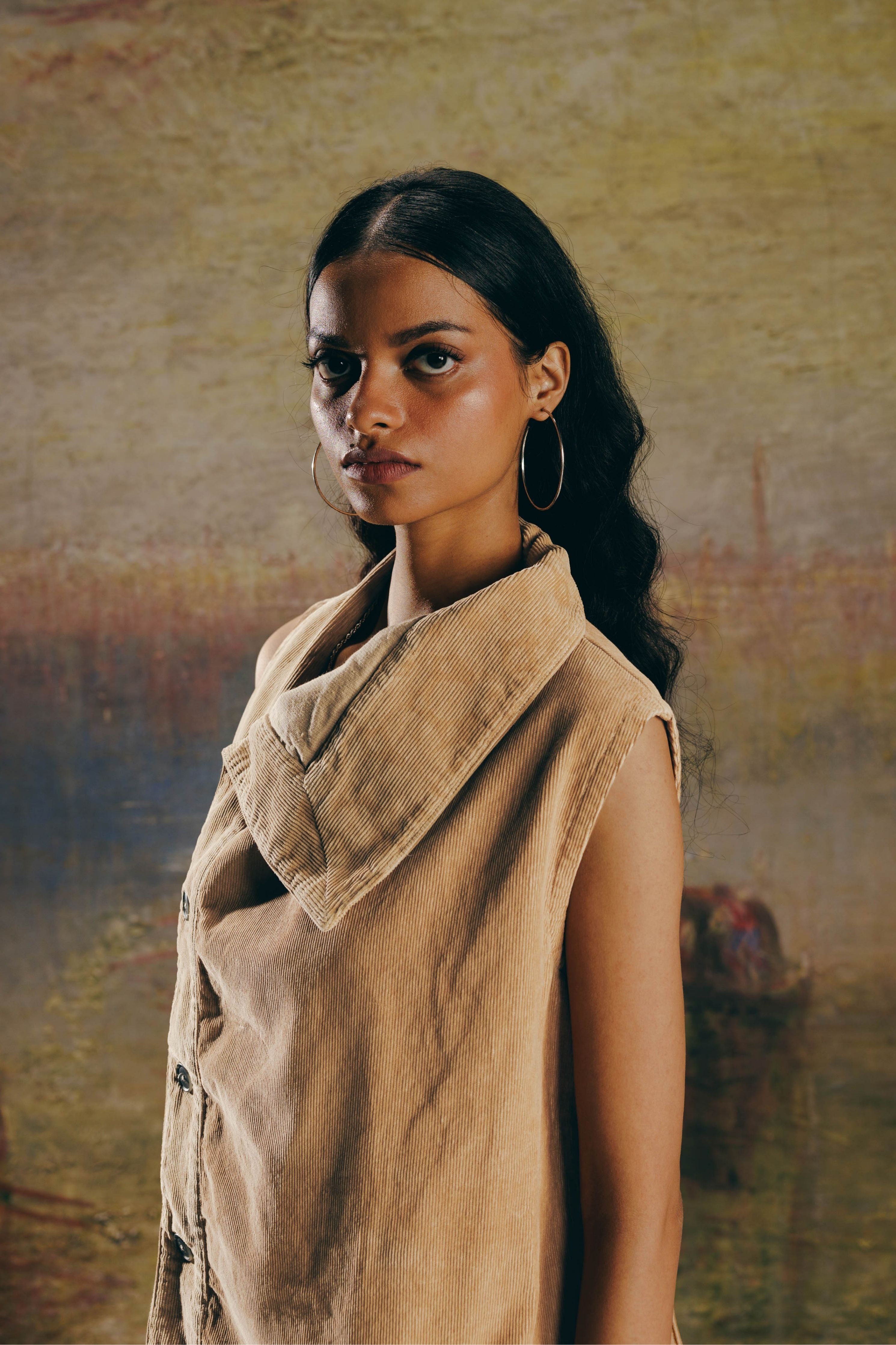 Stone Washed Corduroy Chore Coat