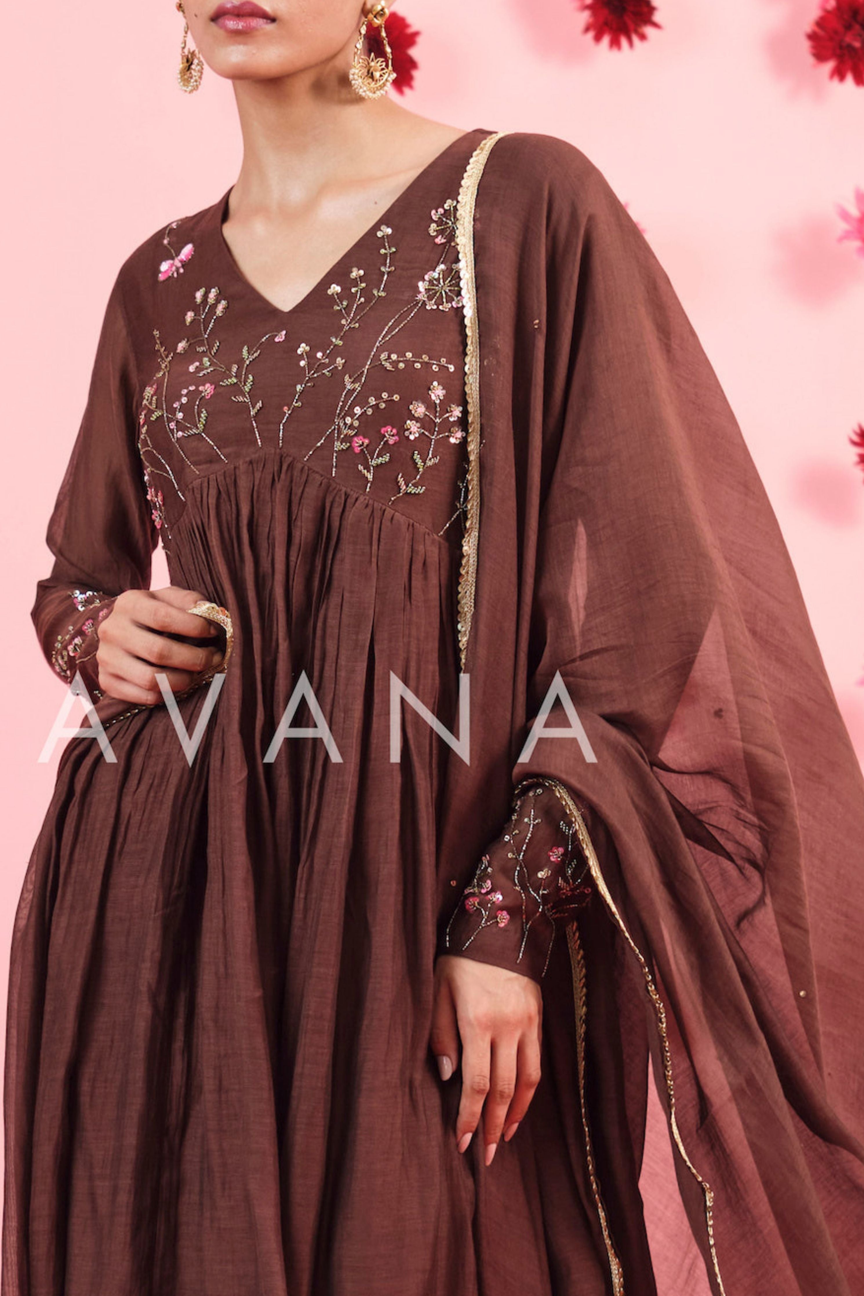 Suhana Chanderi Kurta Set