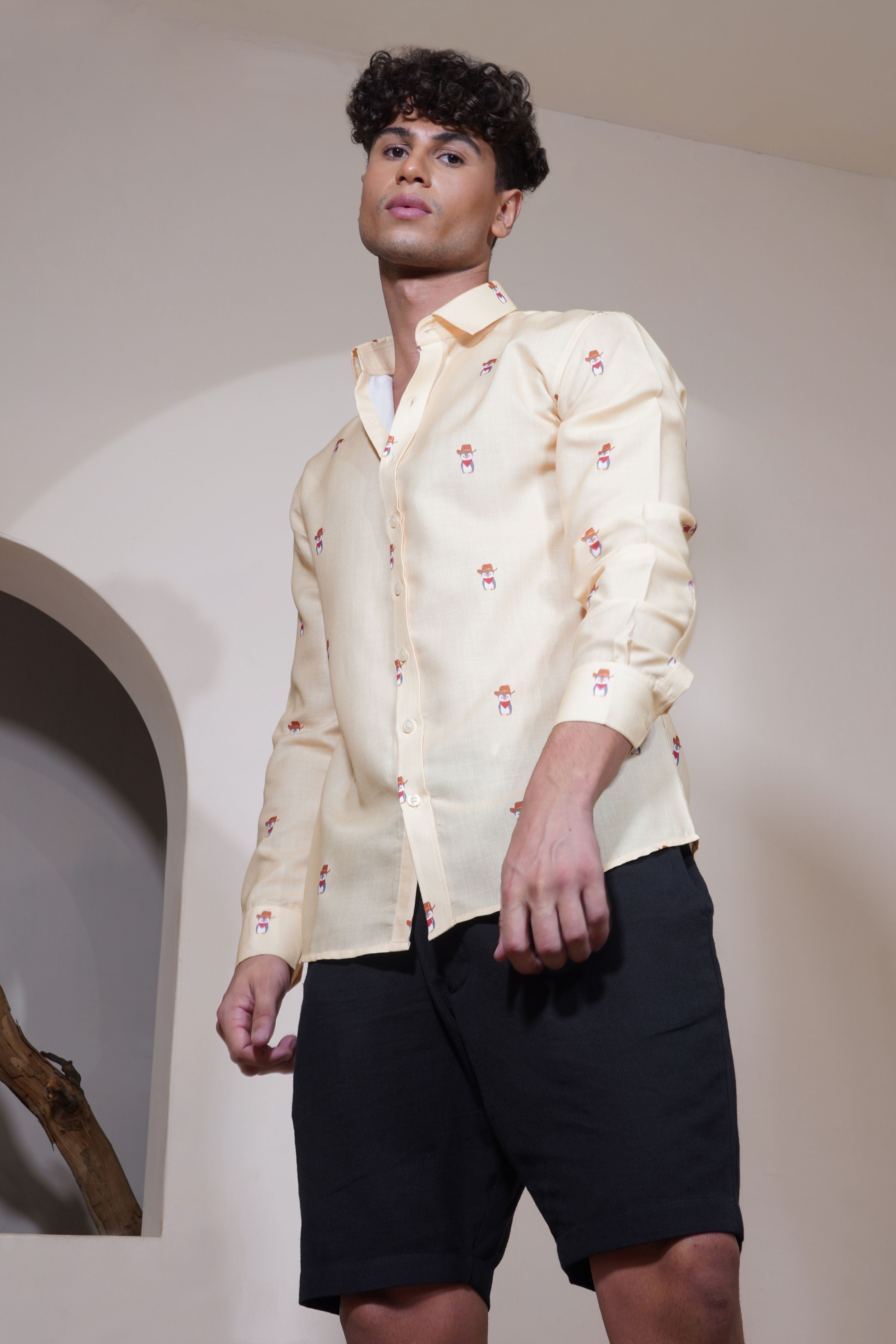 Sunday Popsicle - Linen Shirt