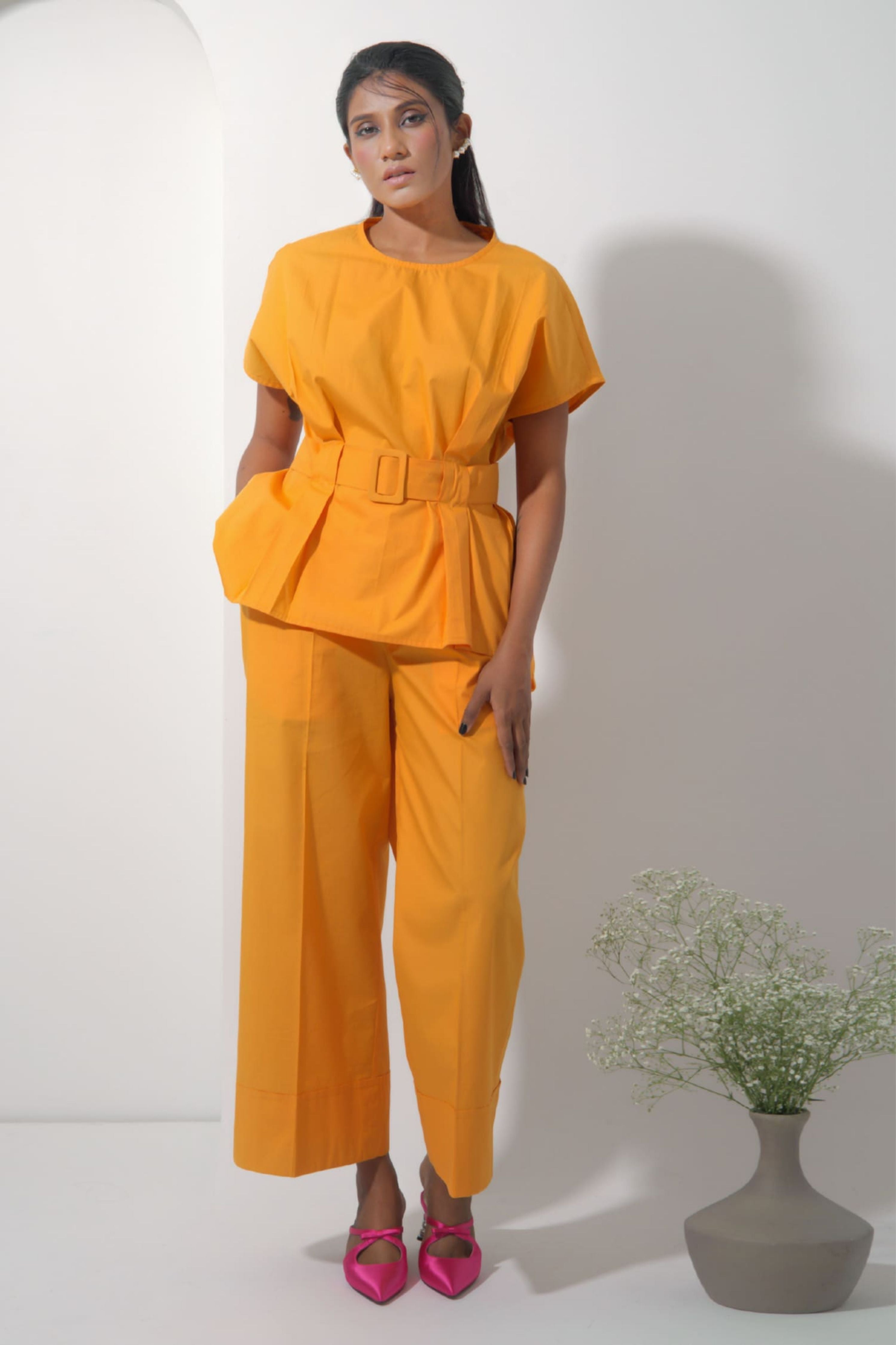 Sunkissed Tangerine Co-Ord Set