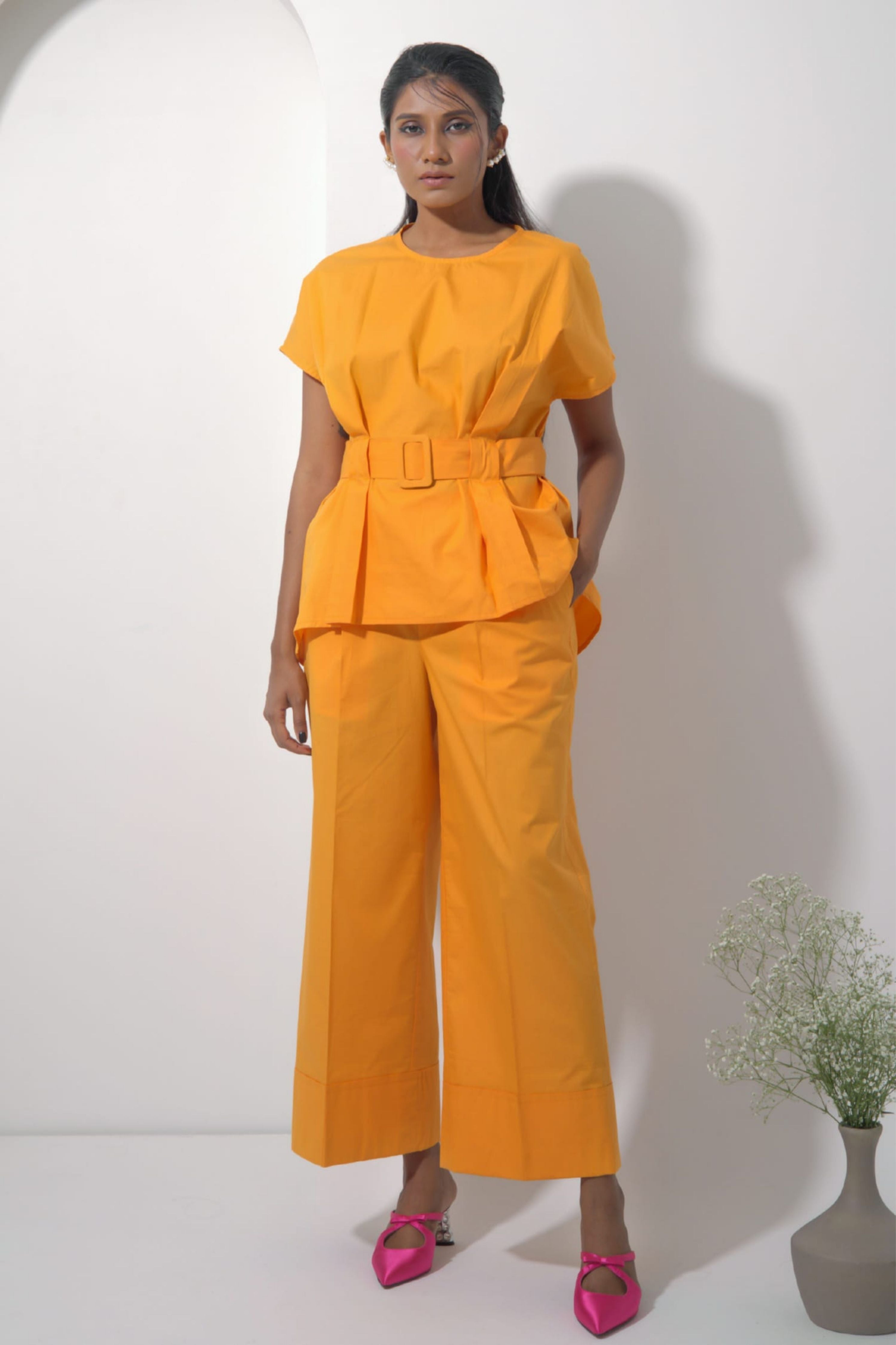Sunkissed Tangerine Co-Ord Set