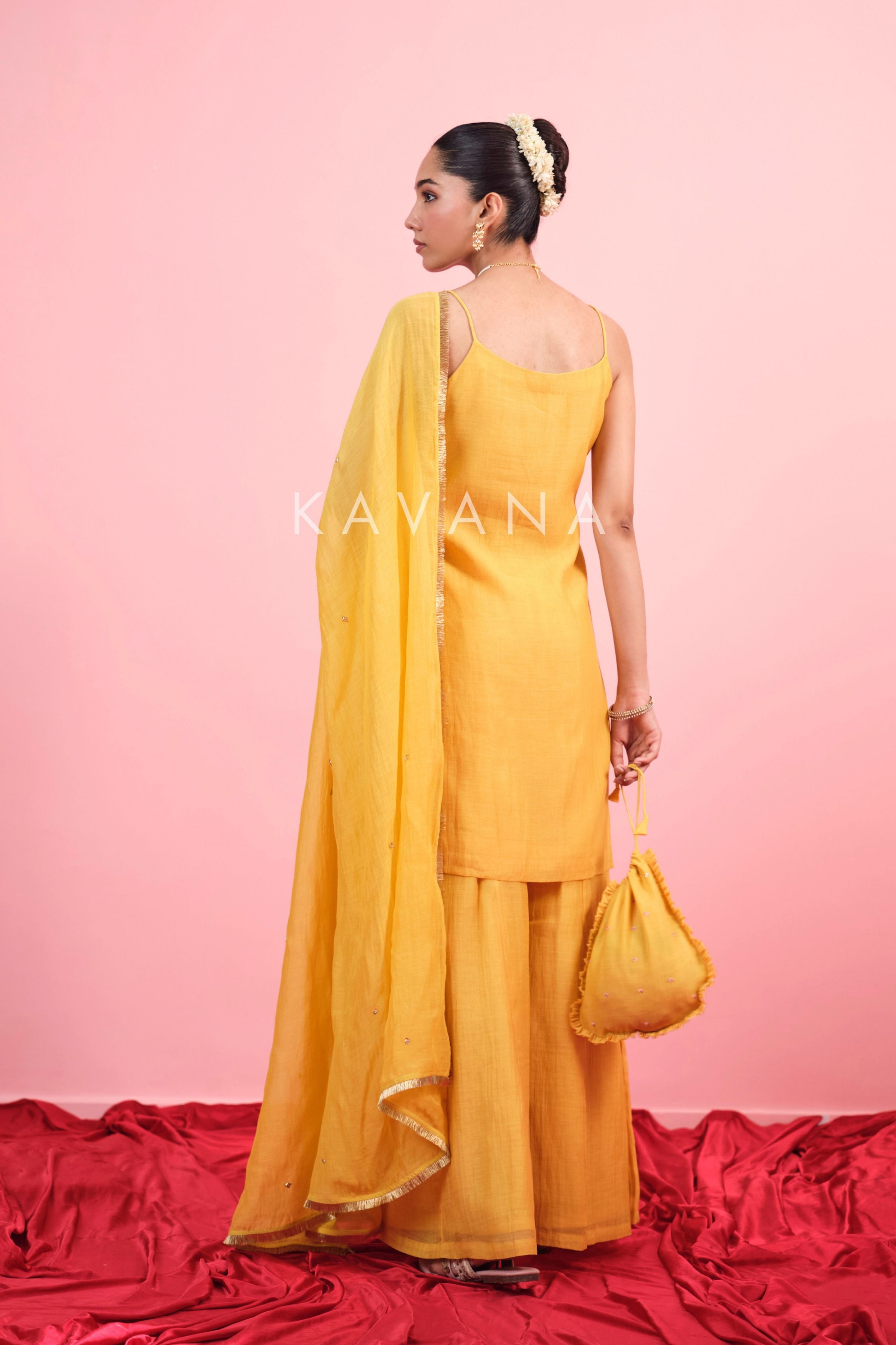 Surbhi Chanderi Kurta Set