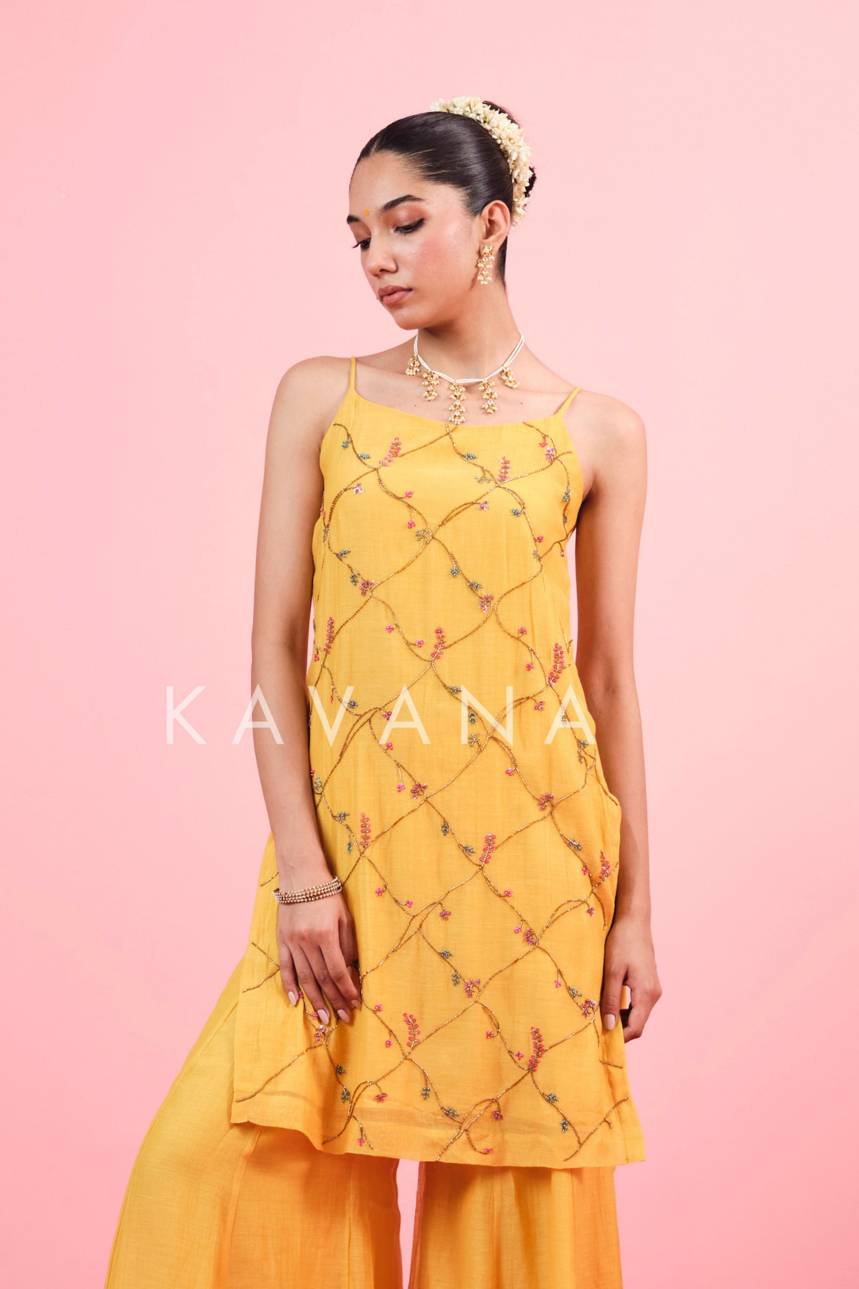 Surbhi Chanderi Kurta Set