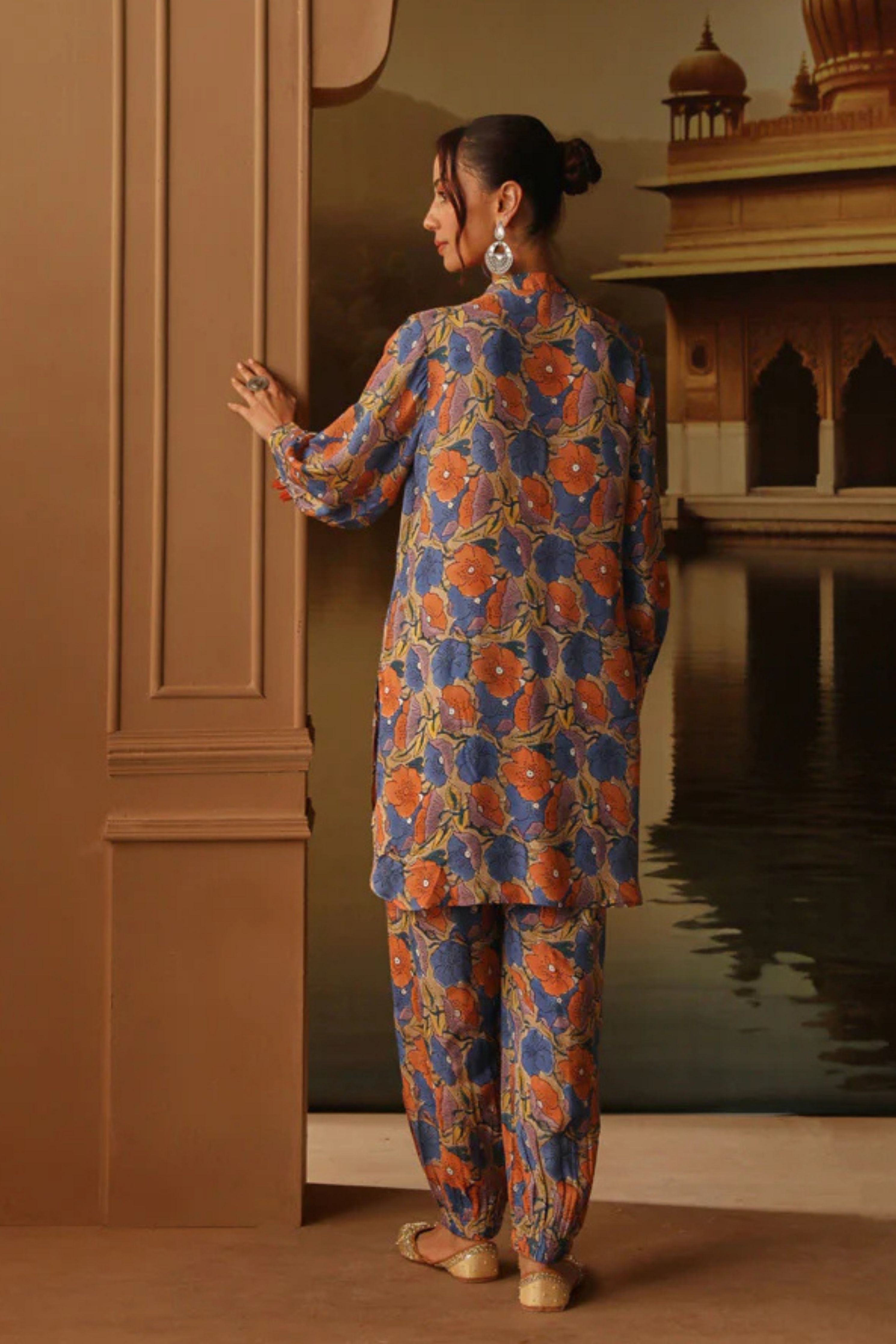 Surbhi Short Rounded Ghera Kurta Set
