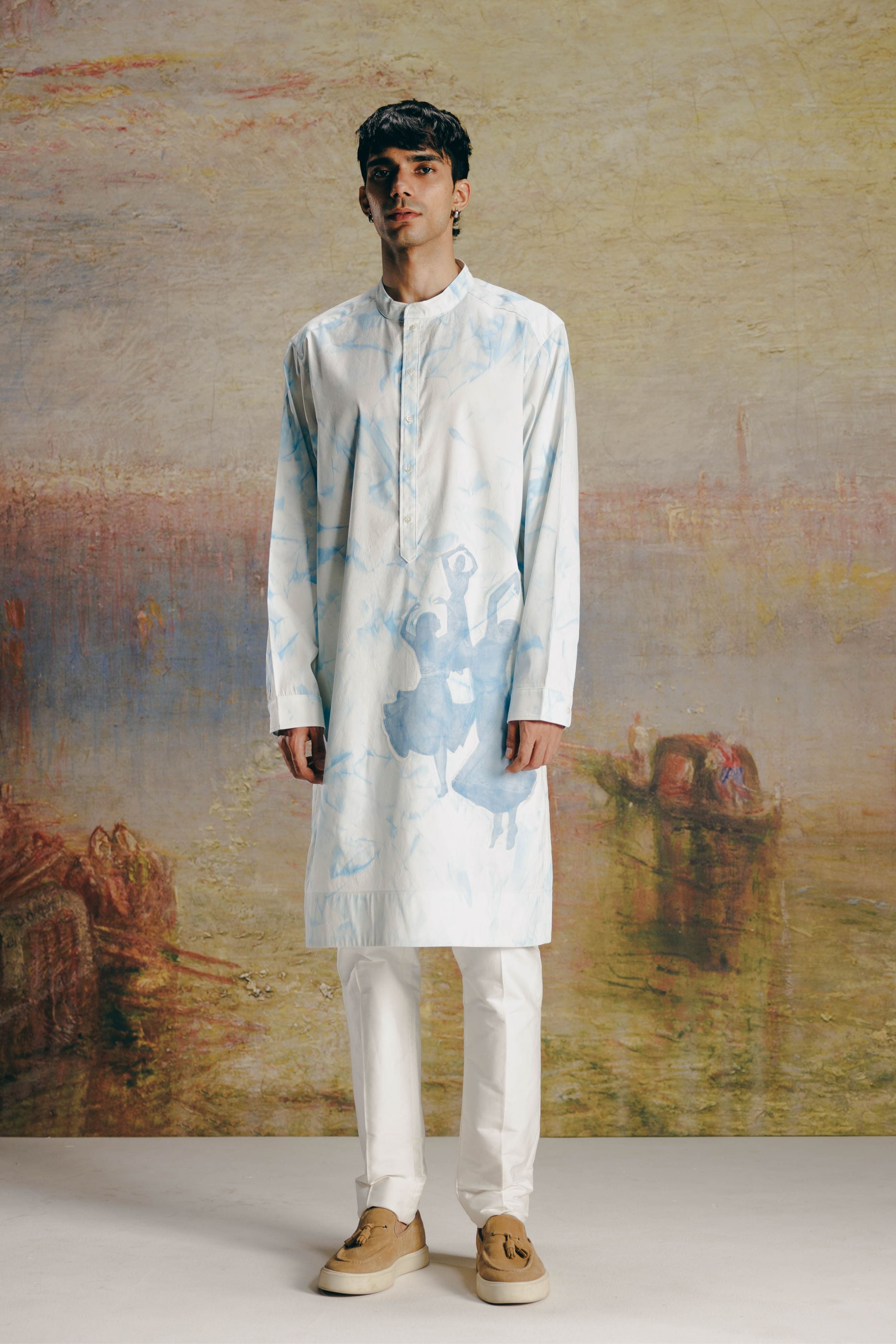 Surrealist Dancing Kurta Set