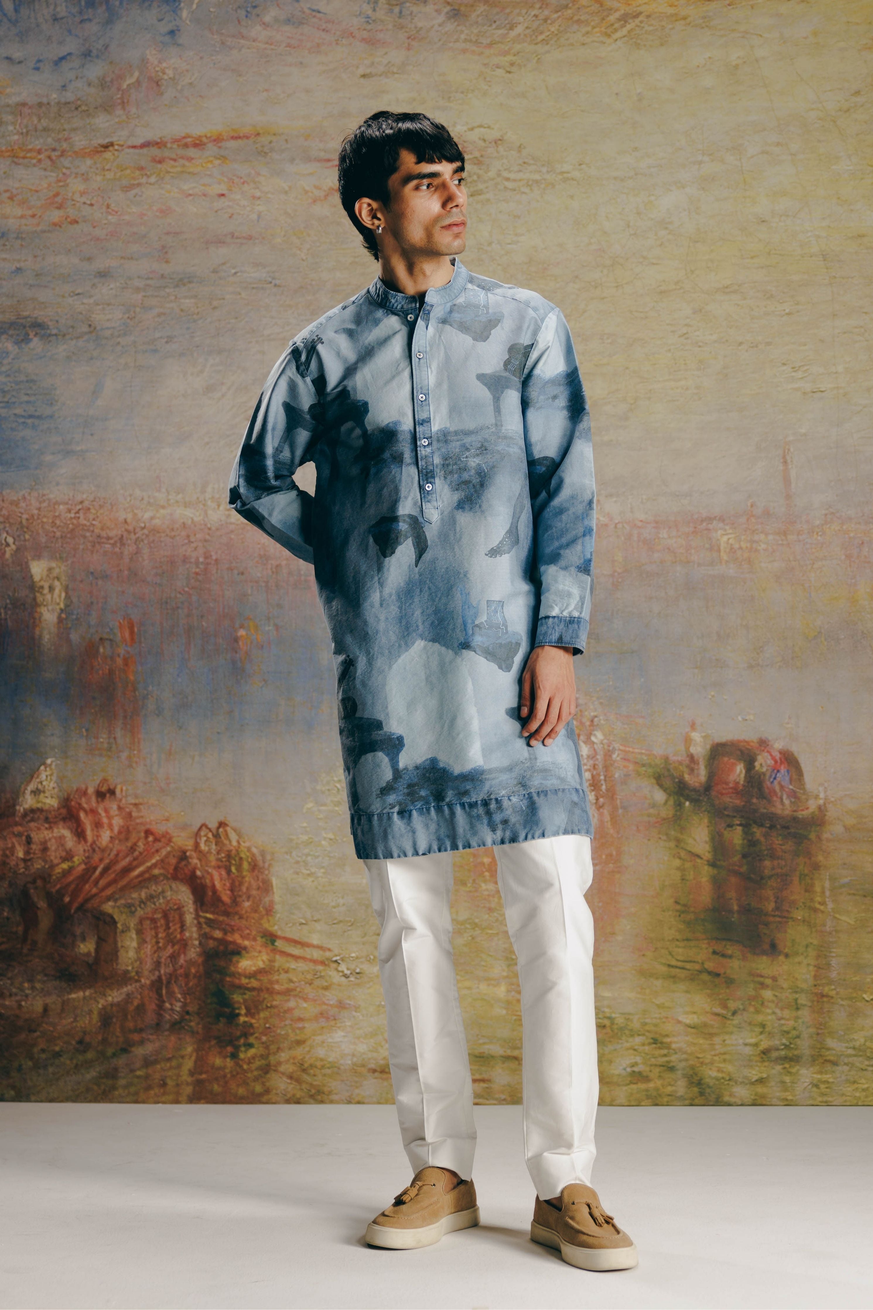 Surrealist Kurta Set