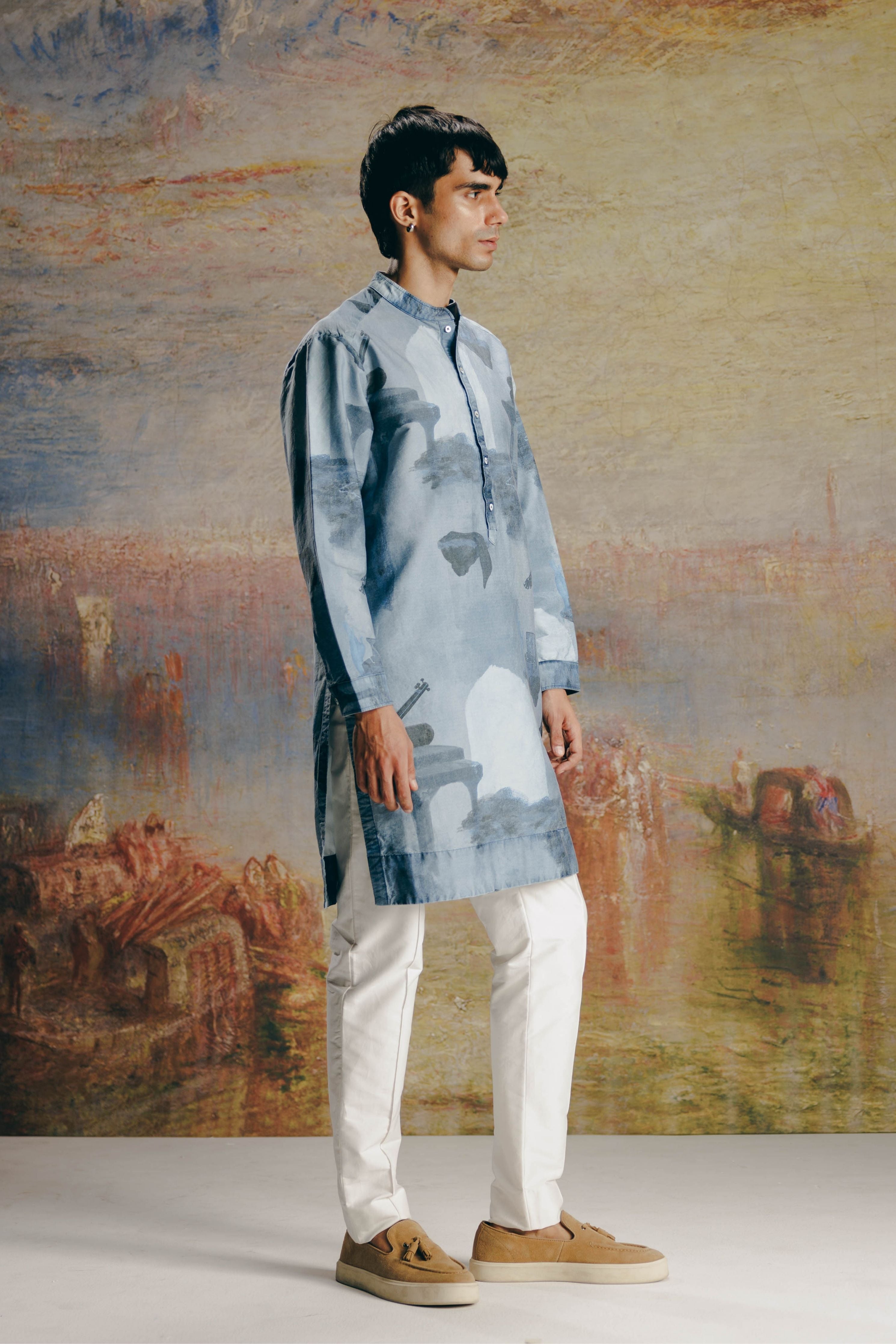 Surrealist Kurta Set