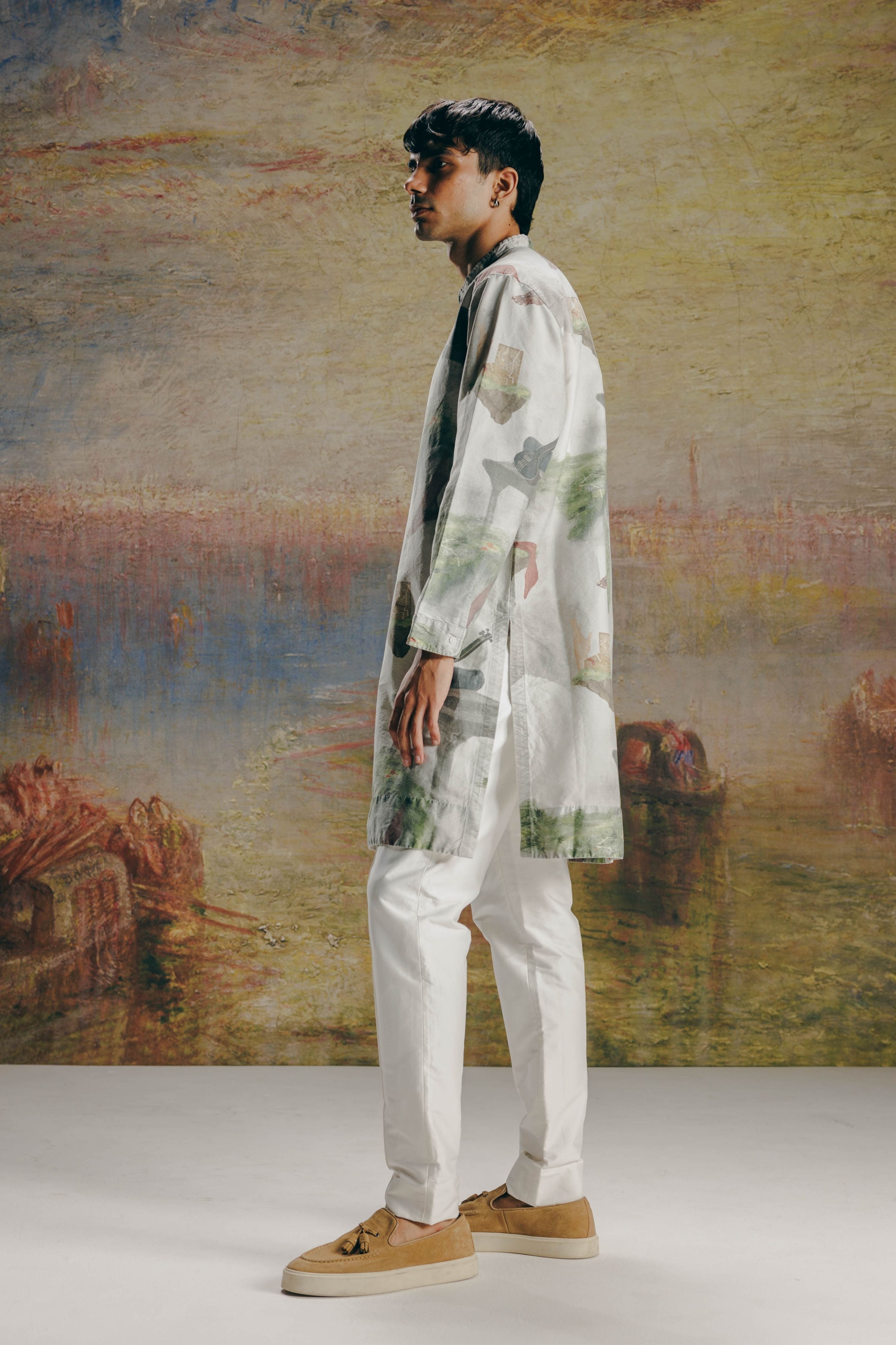 Surrealist Kurta Set