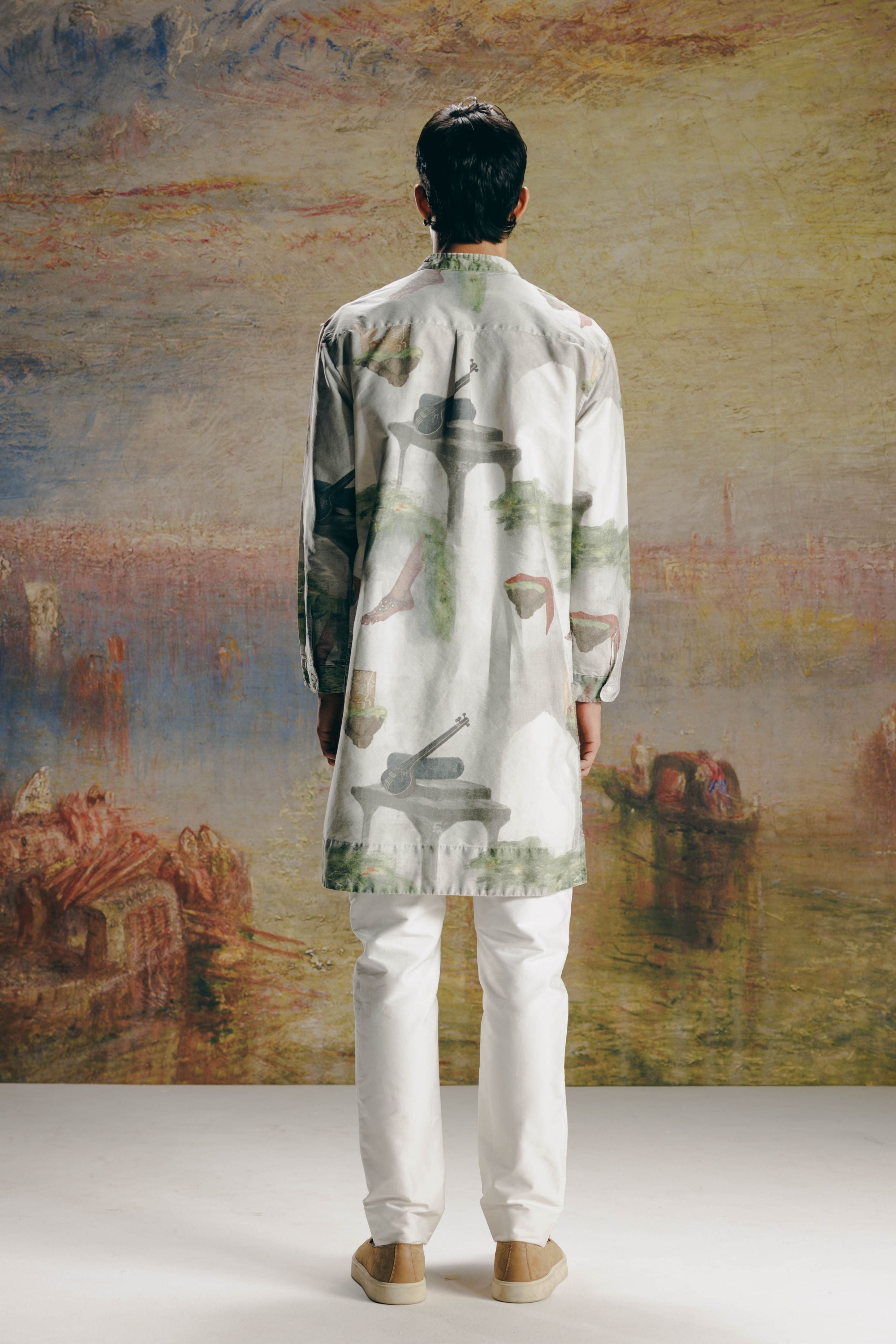 Surrealist Kurta Set