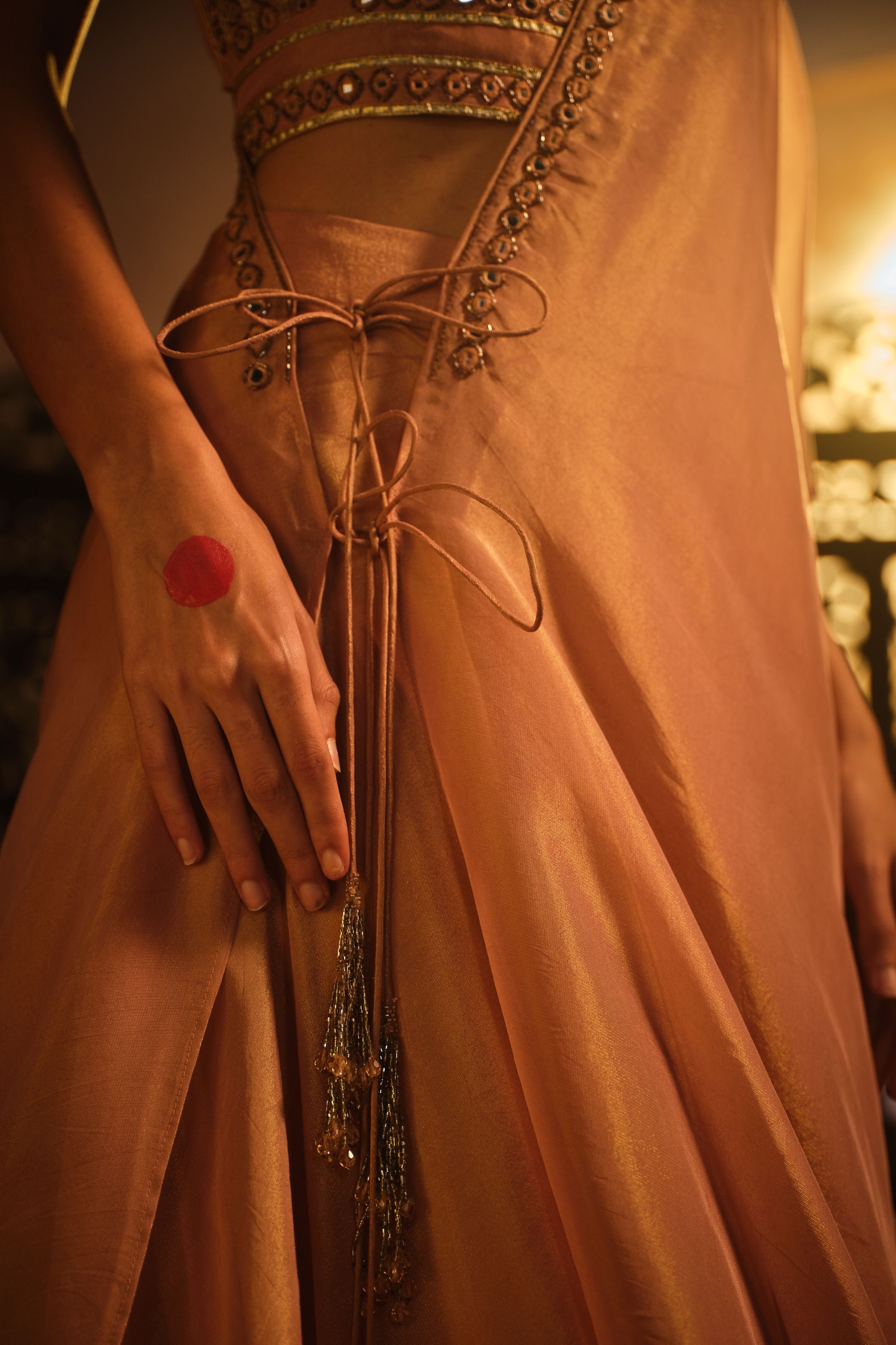 Blush Pink Lehanga Set