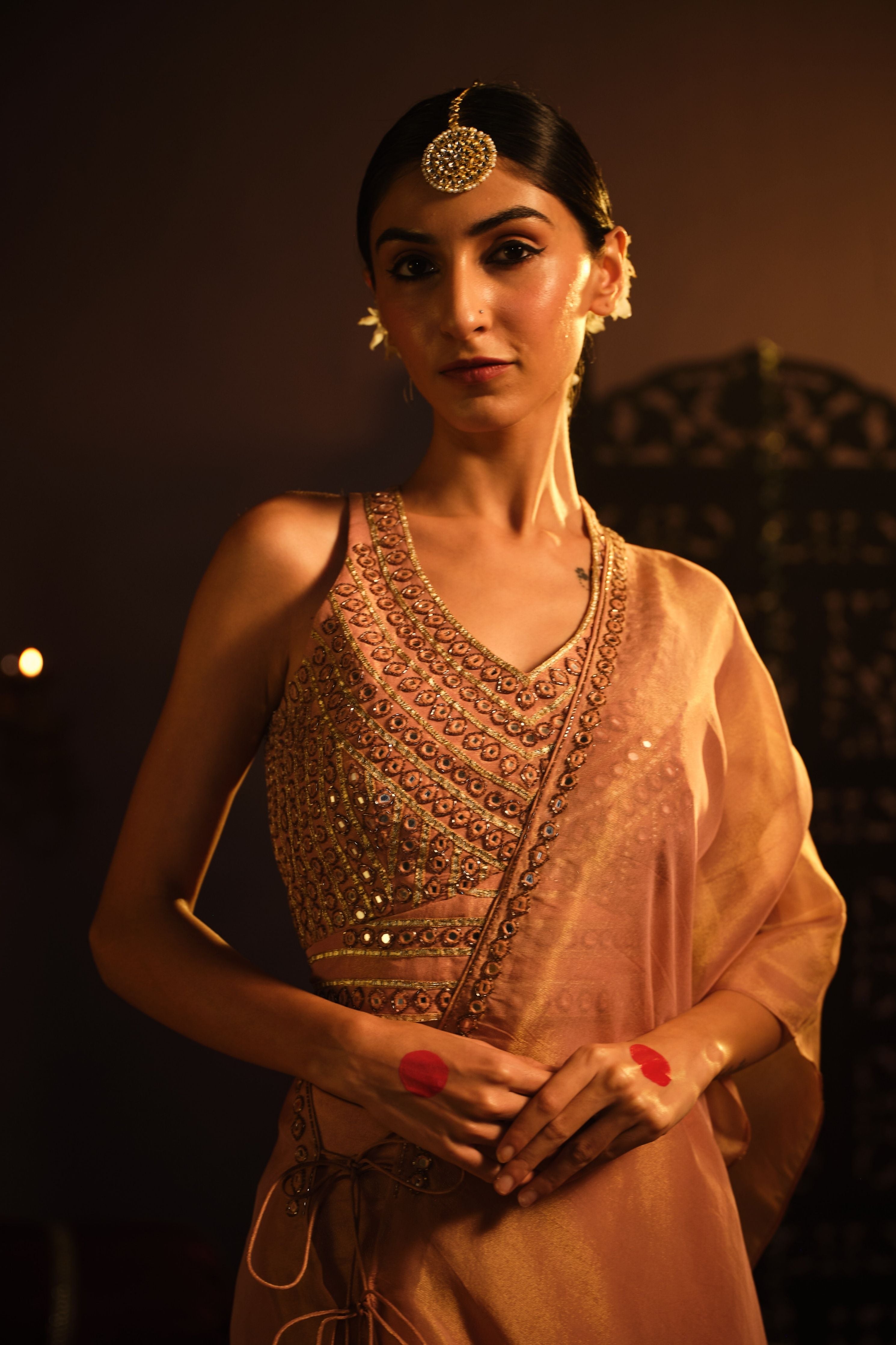 Blush Pink Lehanga Set