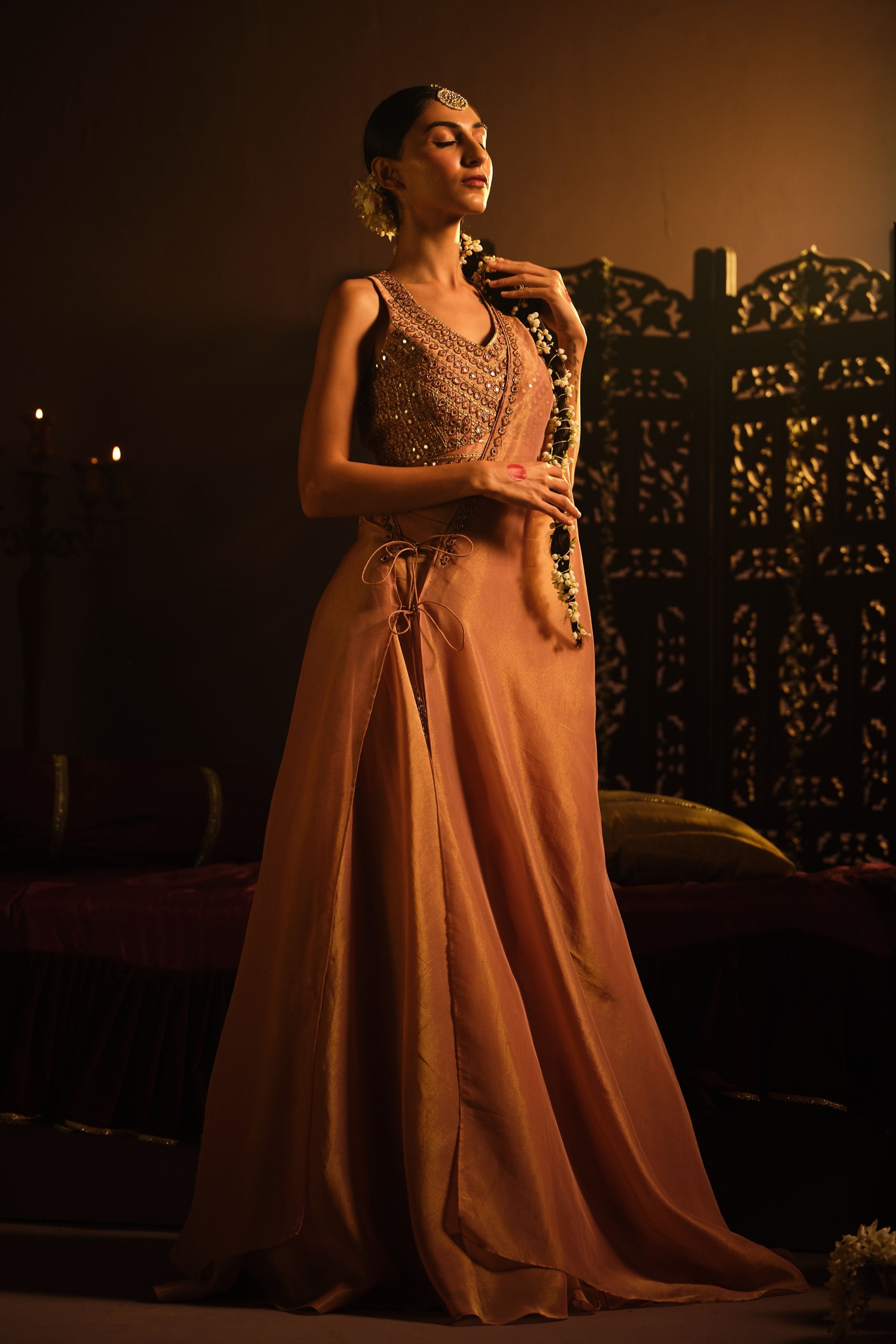 Blush Pink Lehanga Set