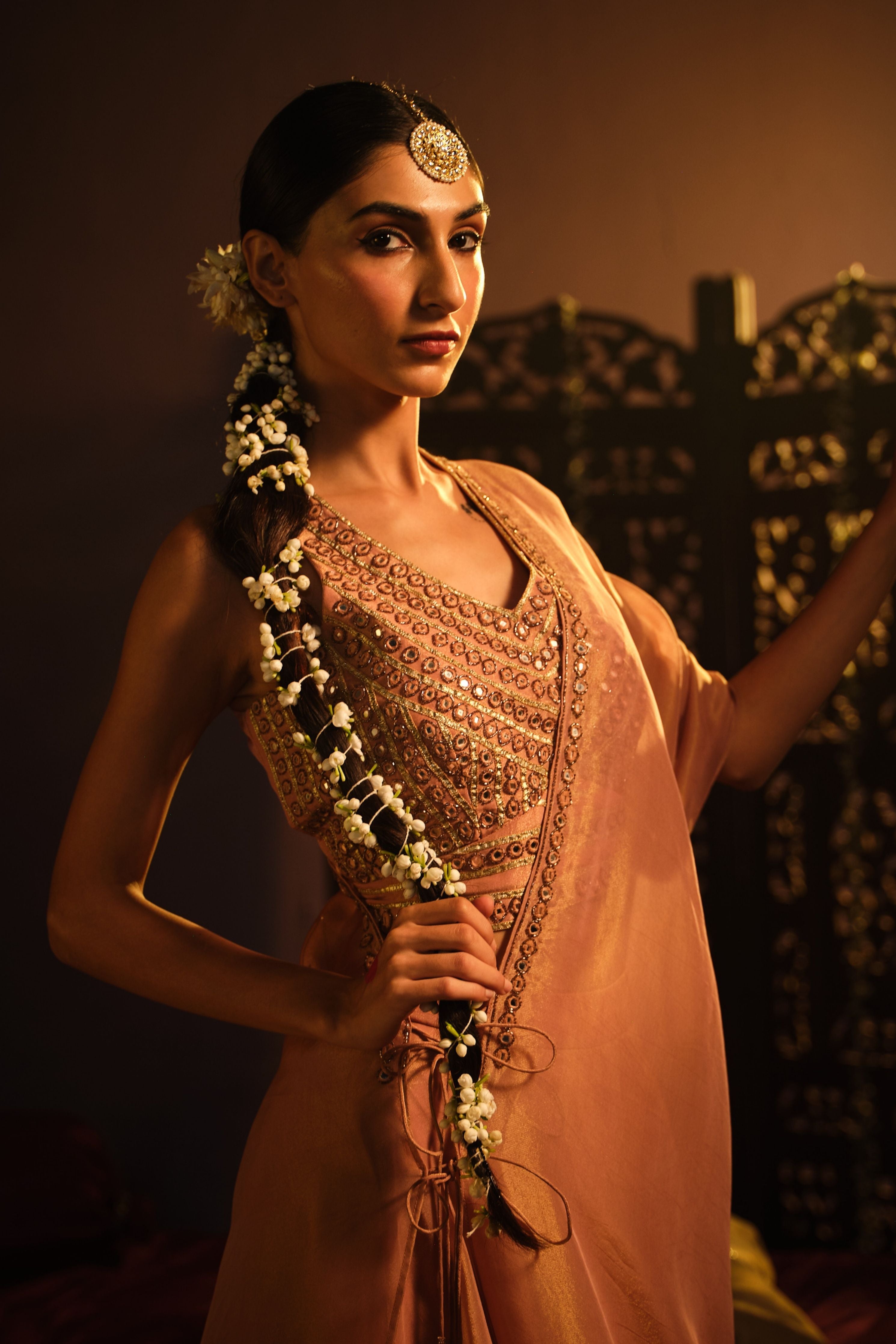 Blush Pink Lehanga Set