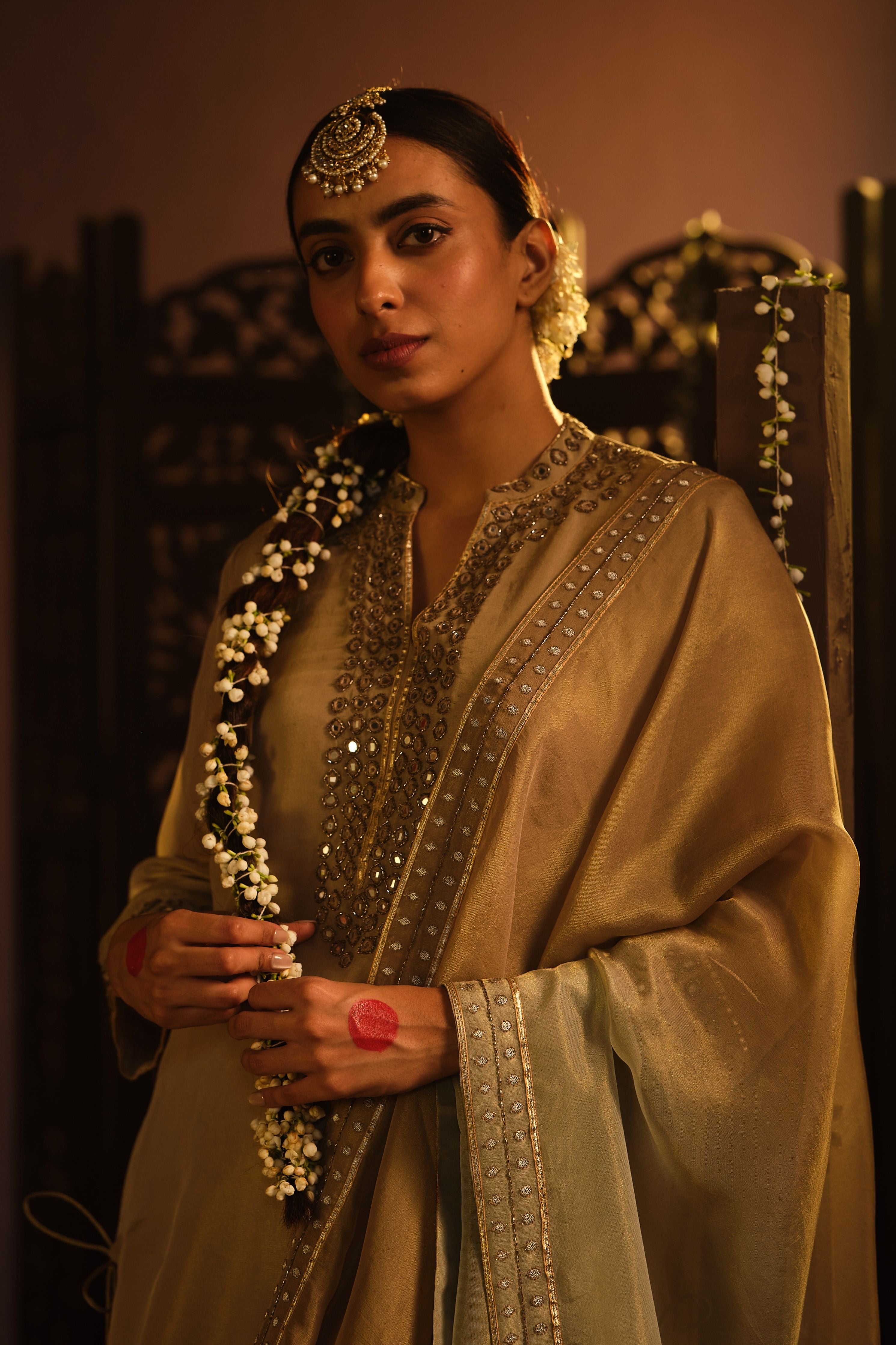 Brown Kurta Set