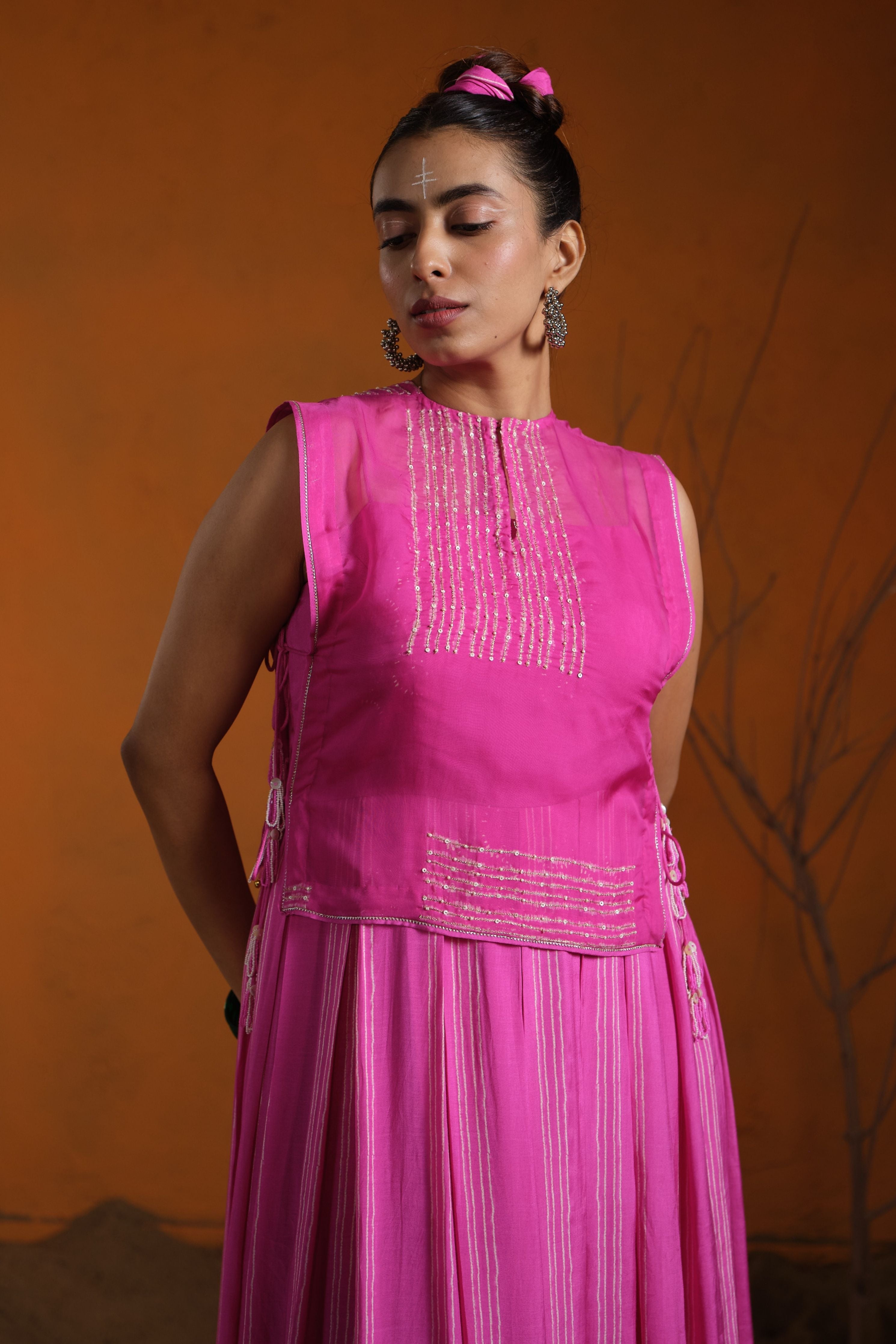 Noodle Strap Maxi Dress