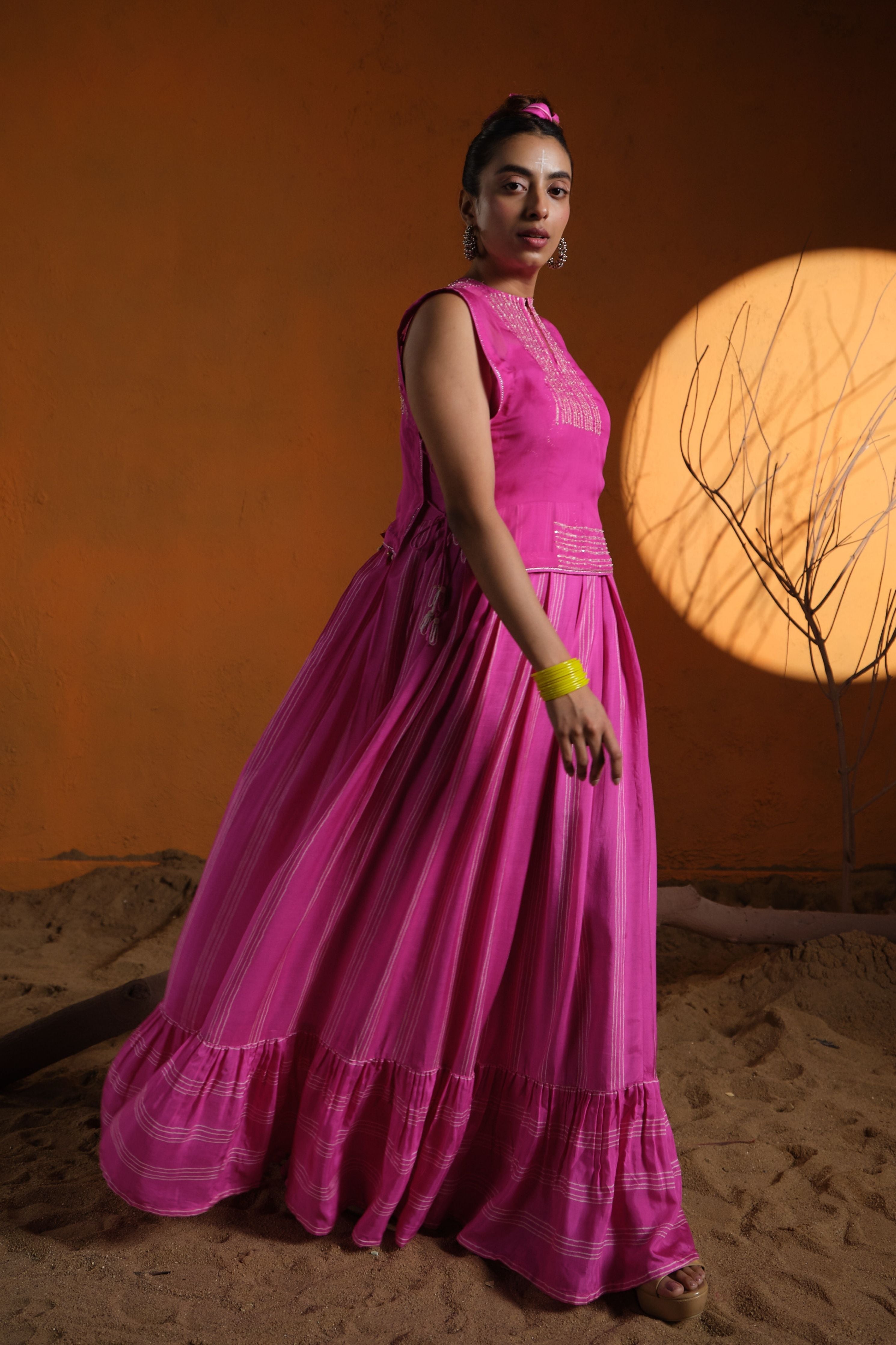 Noodle Strap Maxi Dress