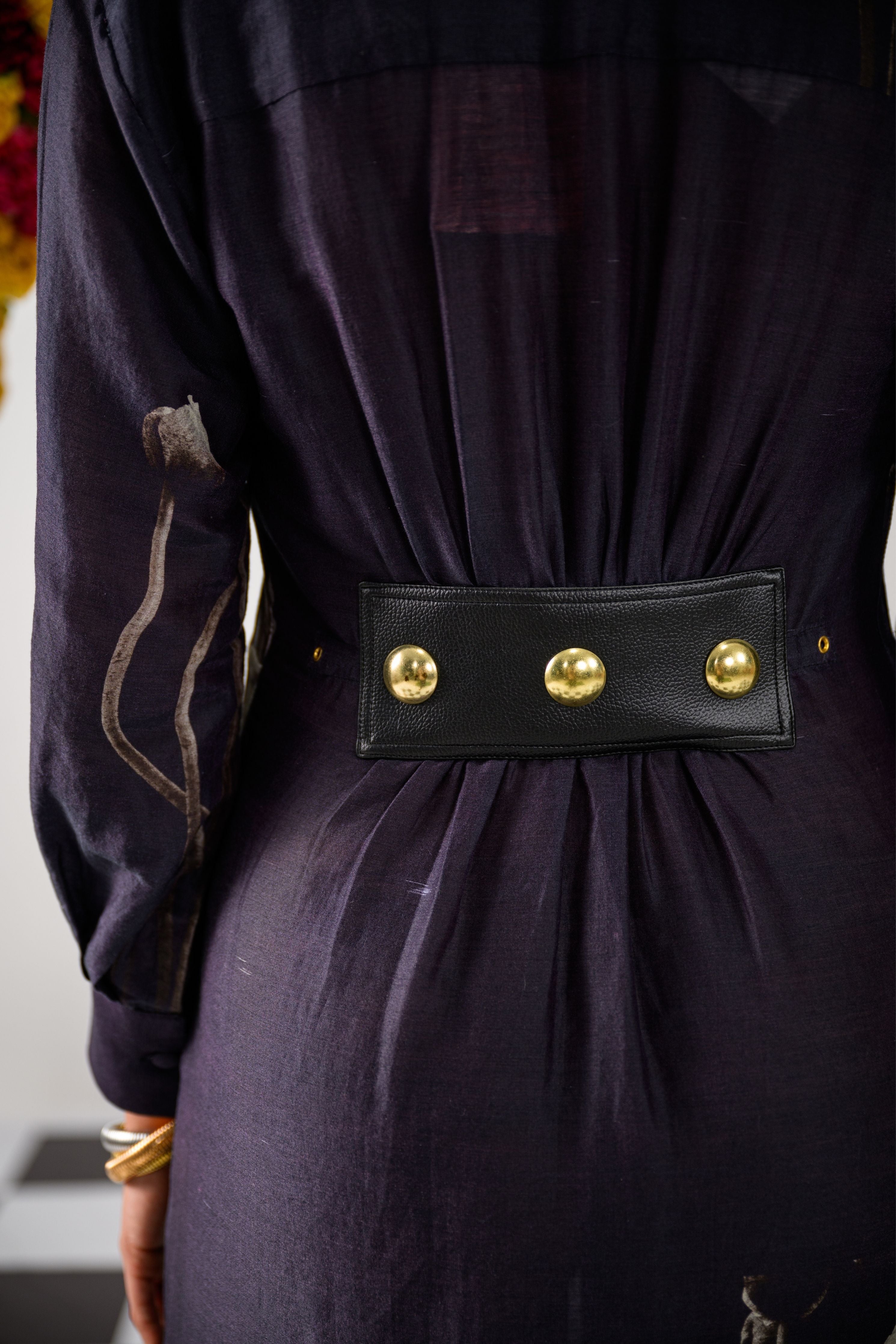 Antique Bloom Shirt Dress