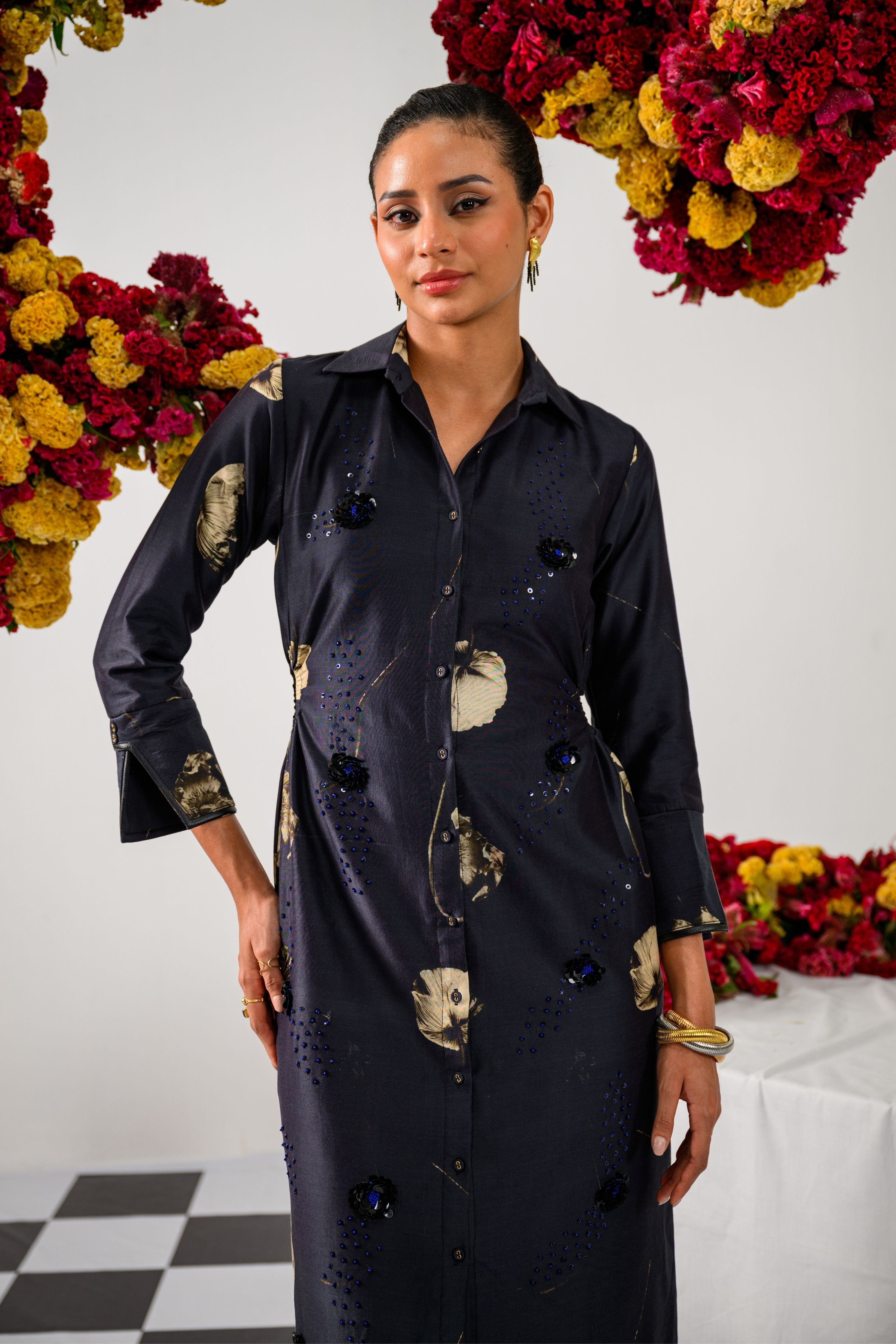 Nocturne Cut Out Midi Dress